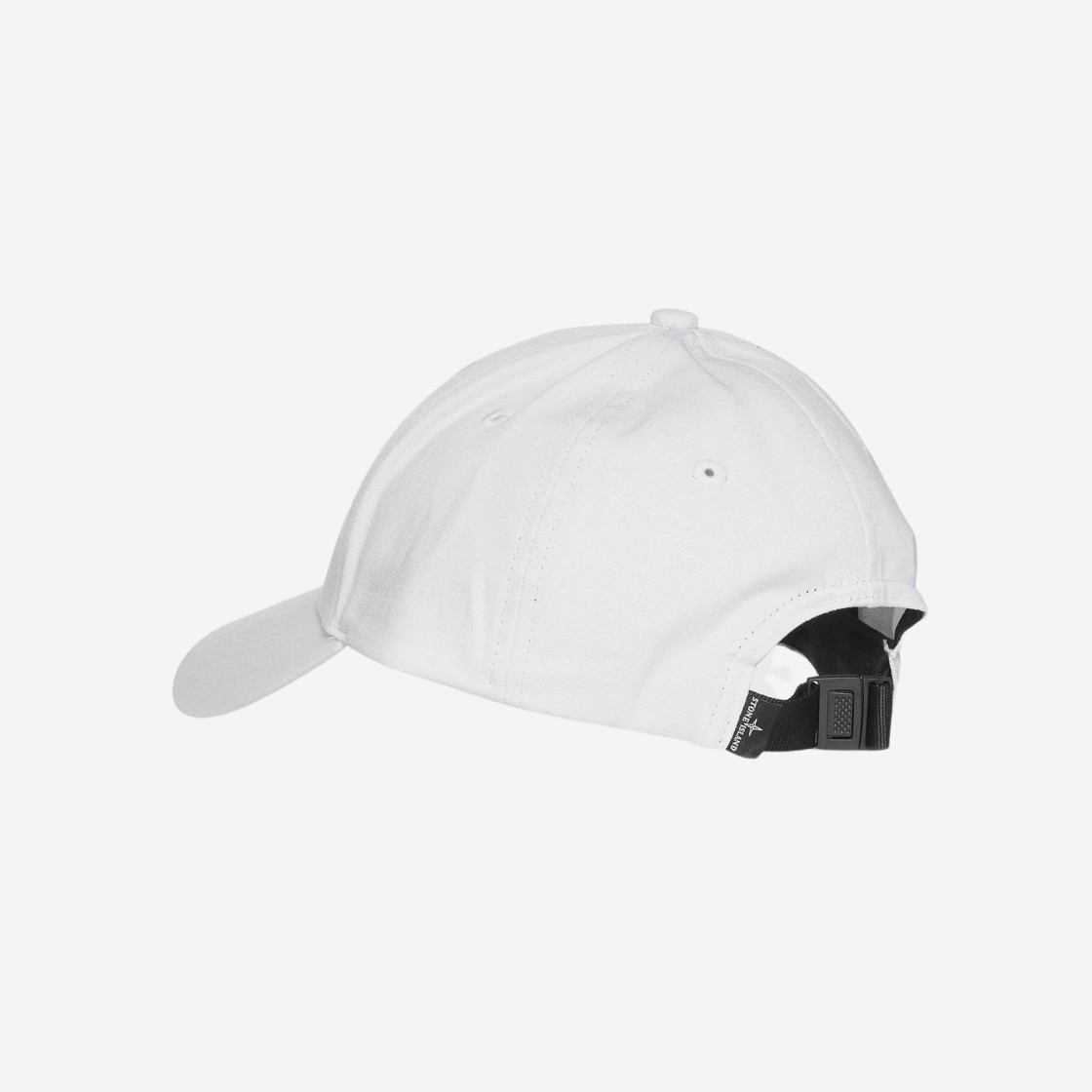 Stone Island 99661 6-Panel Cap White - 23SS 상세 이미지 2