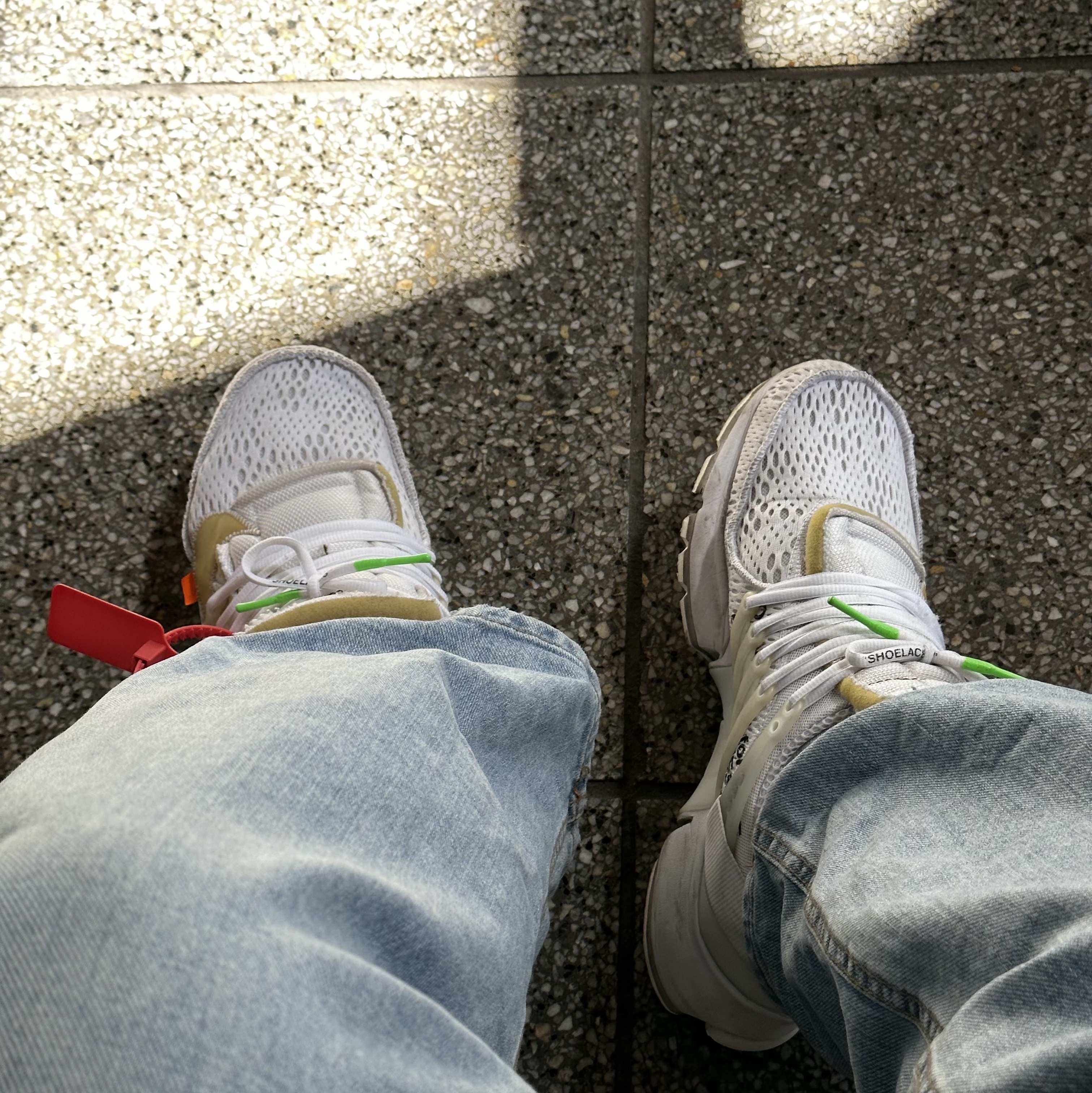 Nike x Off-White Air Presto White 착용 스타일