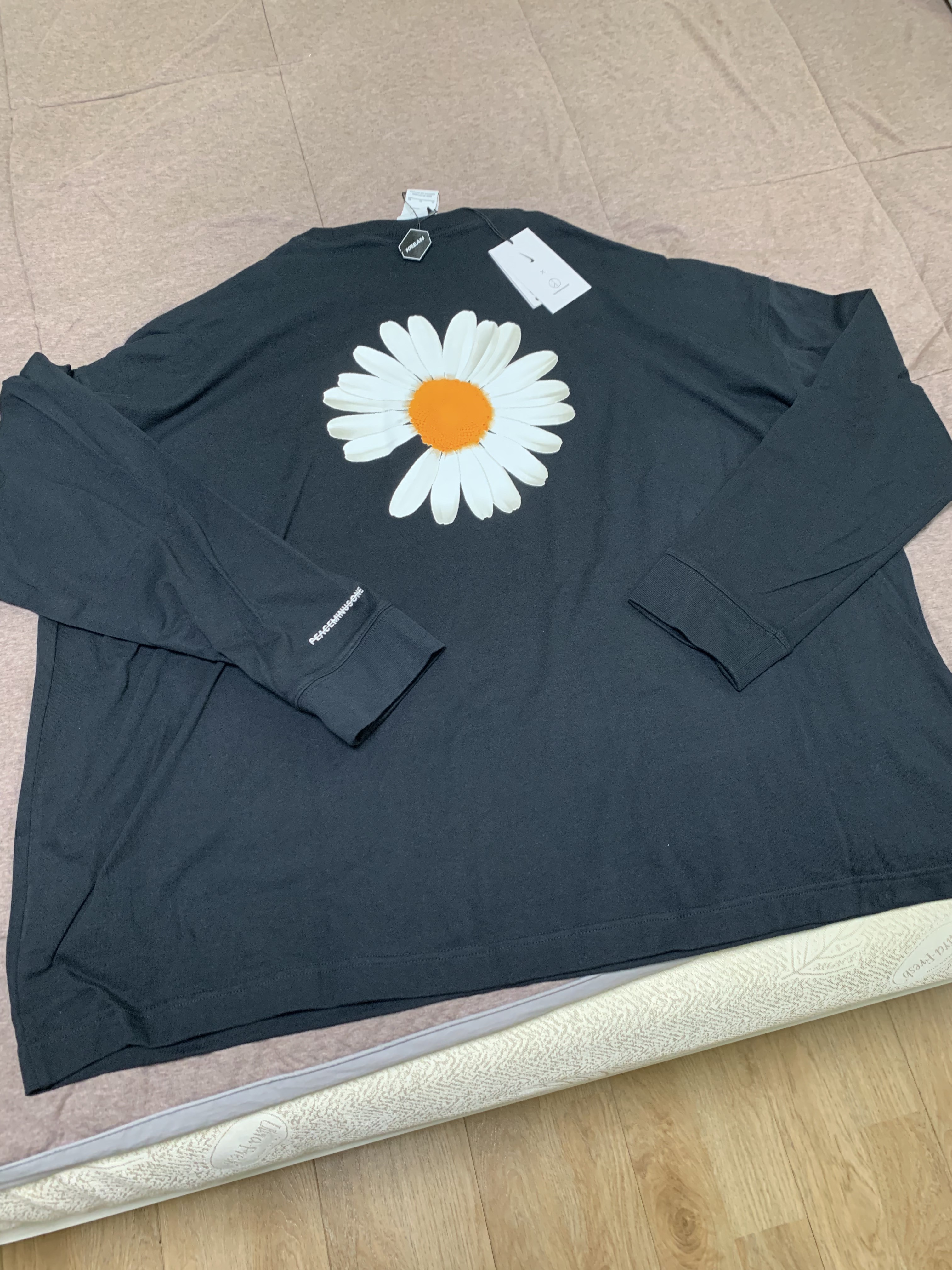 Nike x Peaceminusone LS T-Shirt Black (DR0098-010) 착용 스타일 - 2