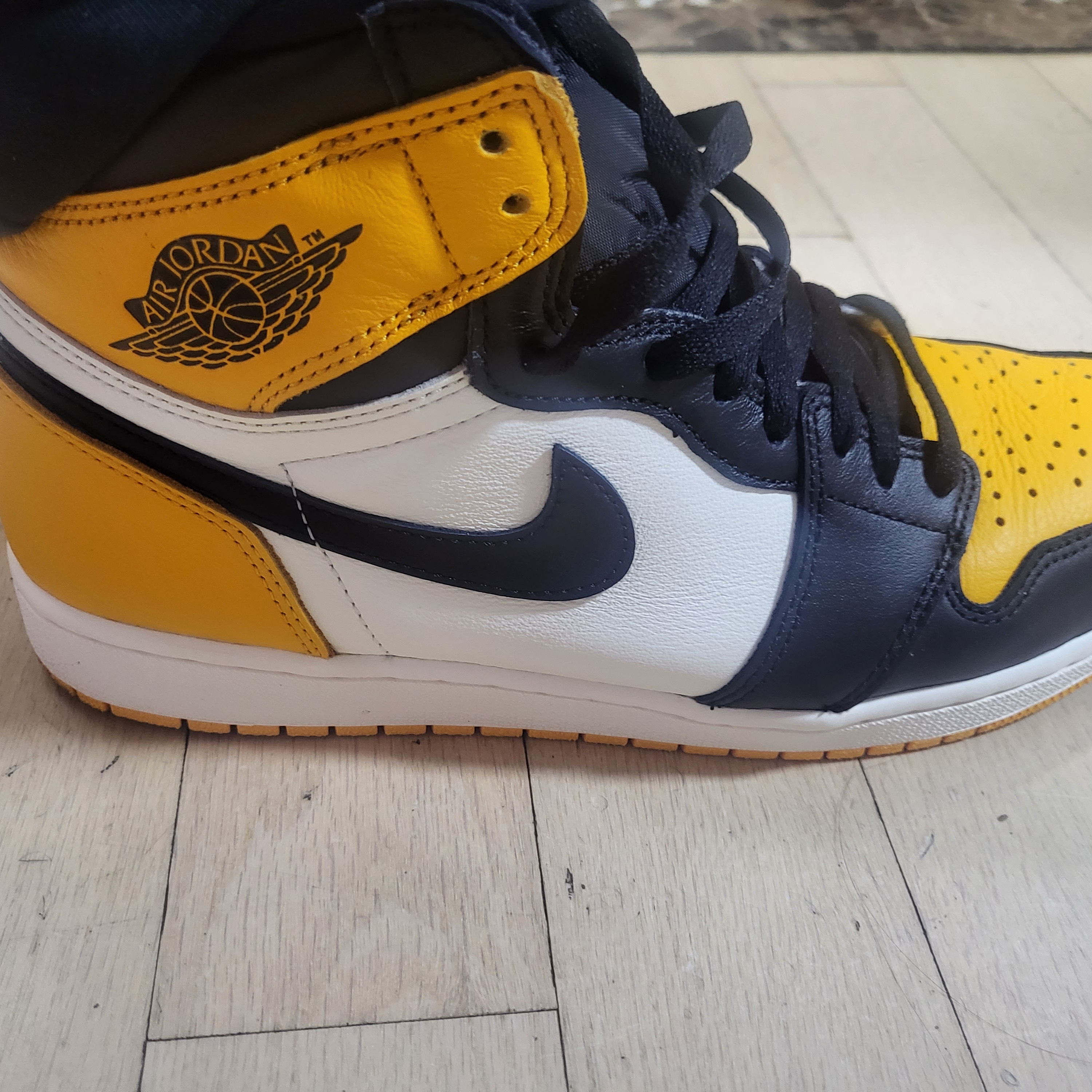Jordan 1 Retro High OG Taxi 착용 스타일