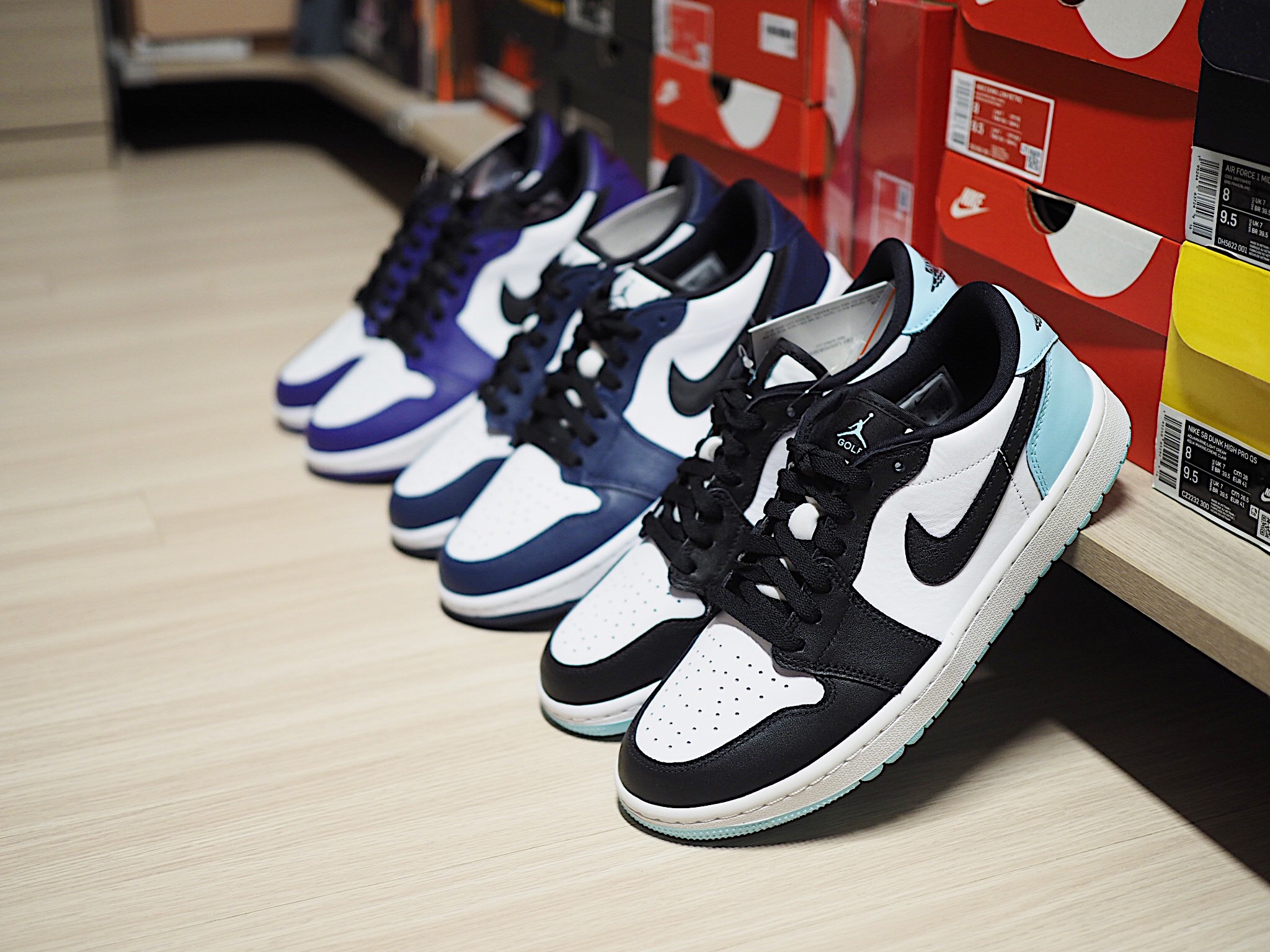 Jordan 1 Low Golf Copa, Jordan 1 Low Golf Midnight Navy 착용 스타일