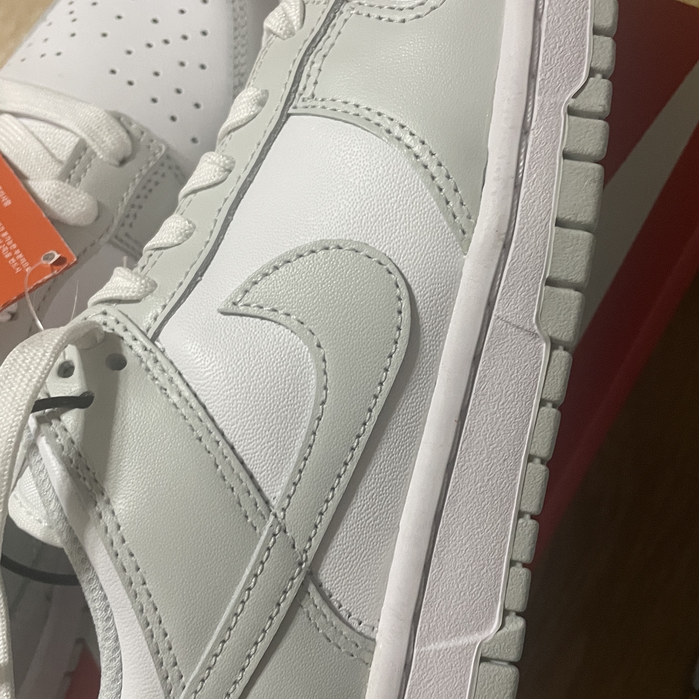 (W) Nike Dunk Low Photon Dust 착용 스타일 - 2