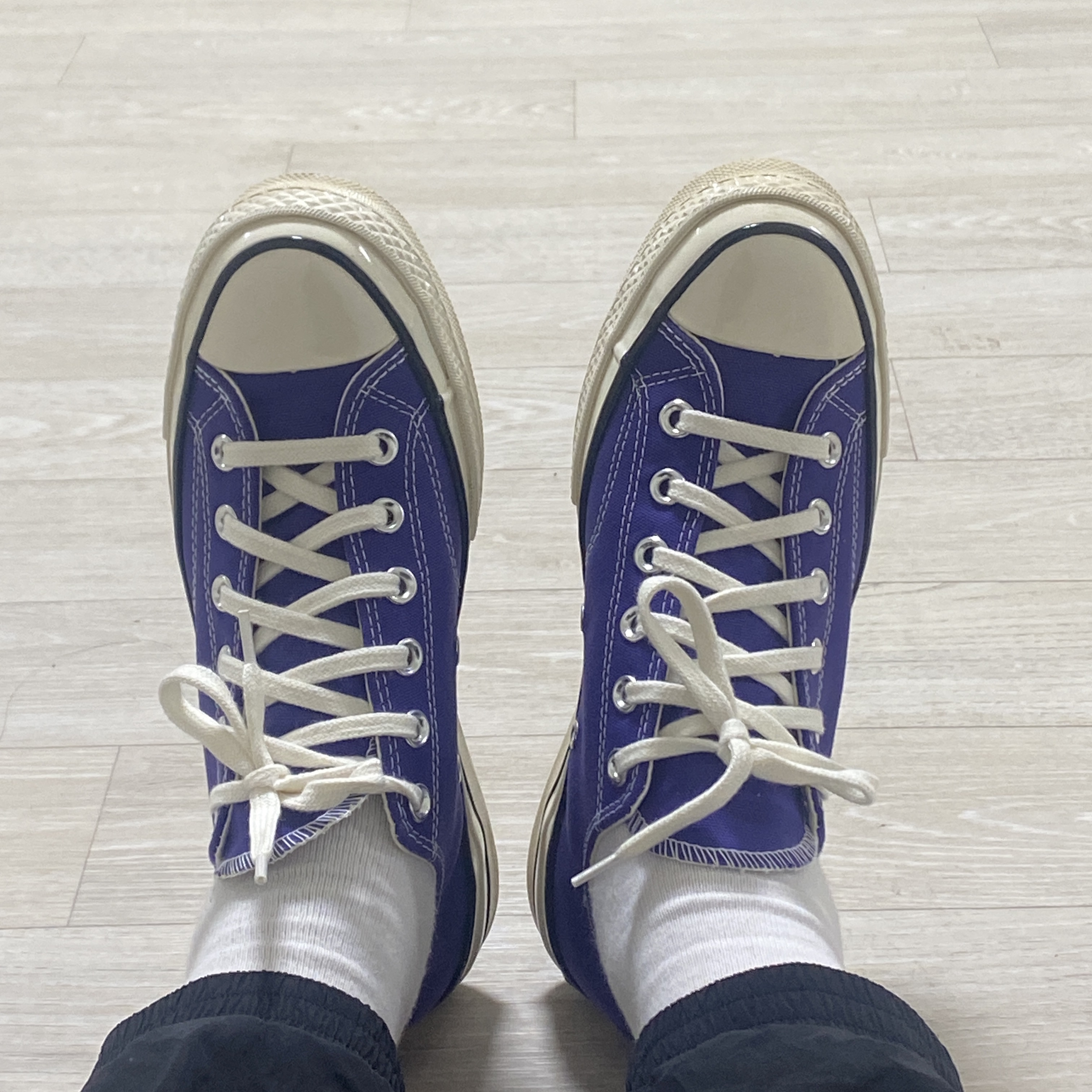 Converse Chuck 70 Ox Candy Grape 착용 스타일