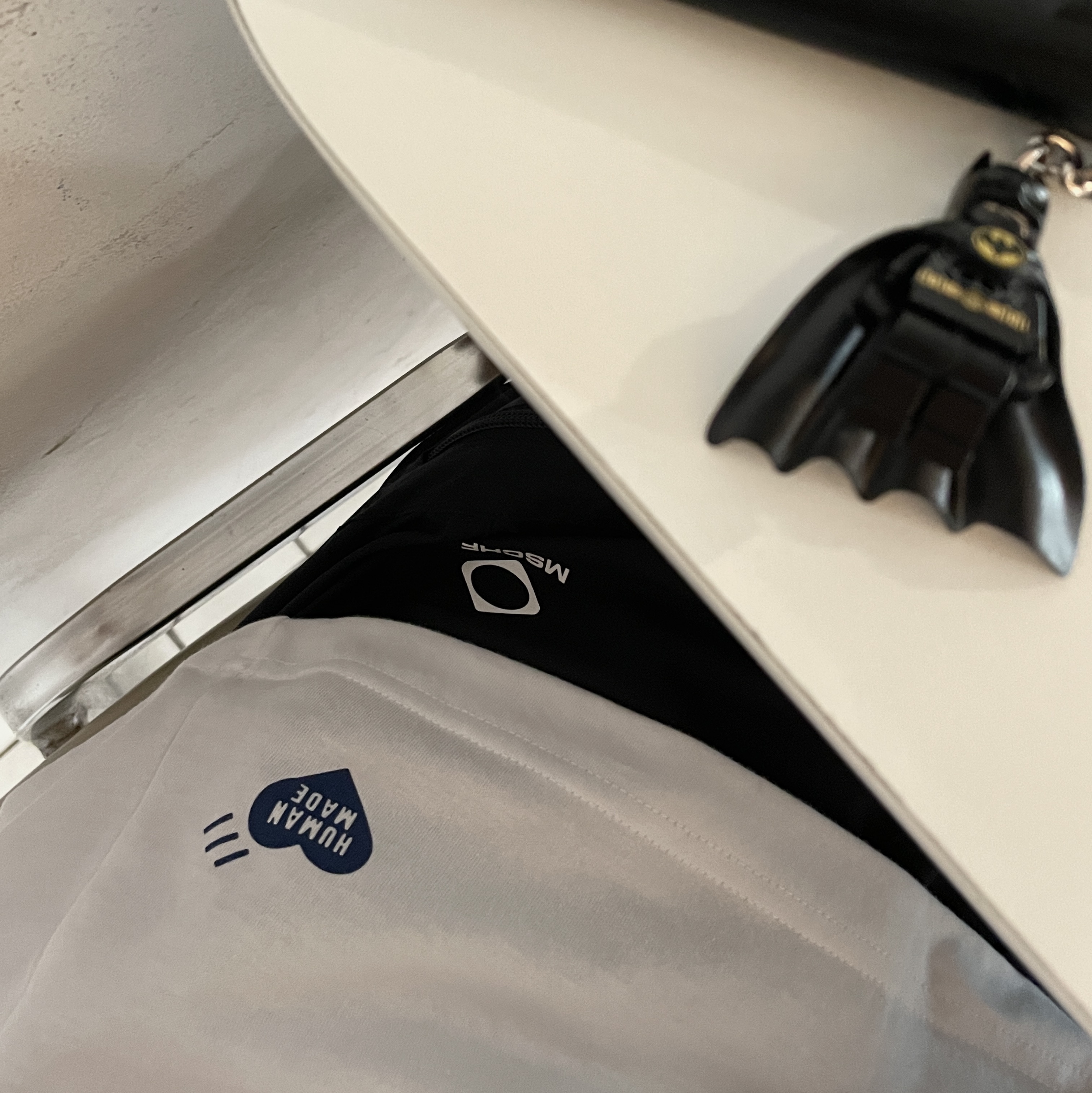 Human Made T-Shirts White (3 Pack) 착용 스타일