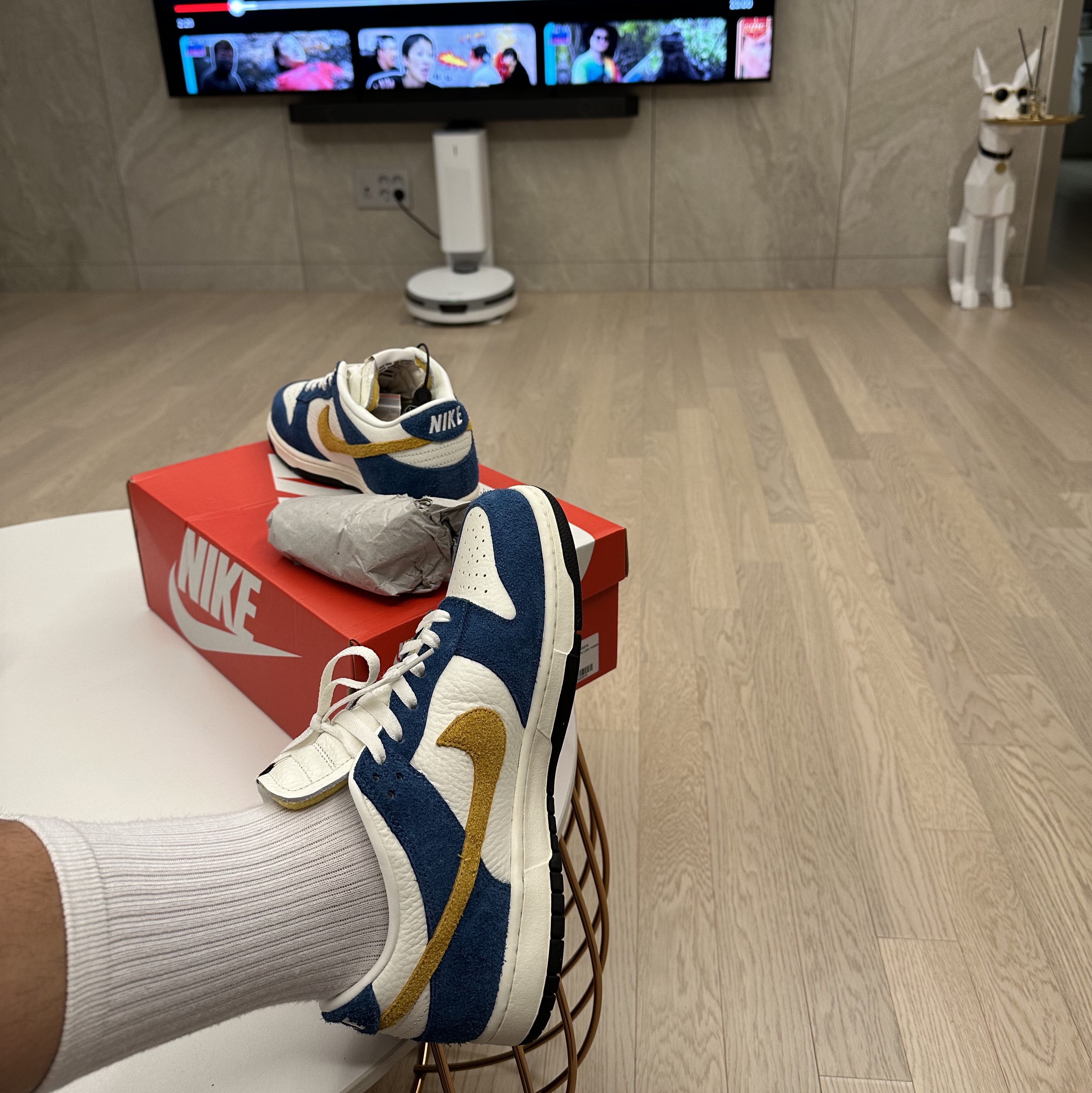 Nike x Kasina Dunk Low 80's Bus 착용 스타일 - 2