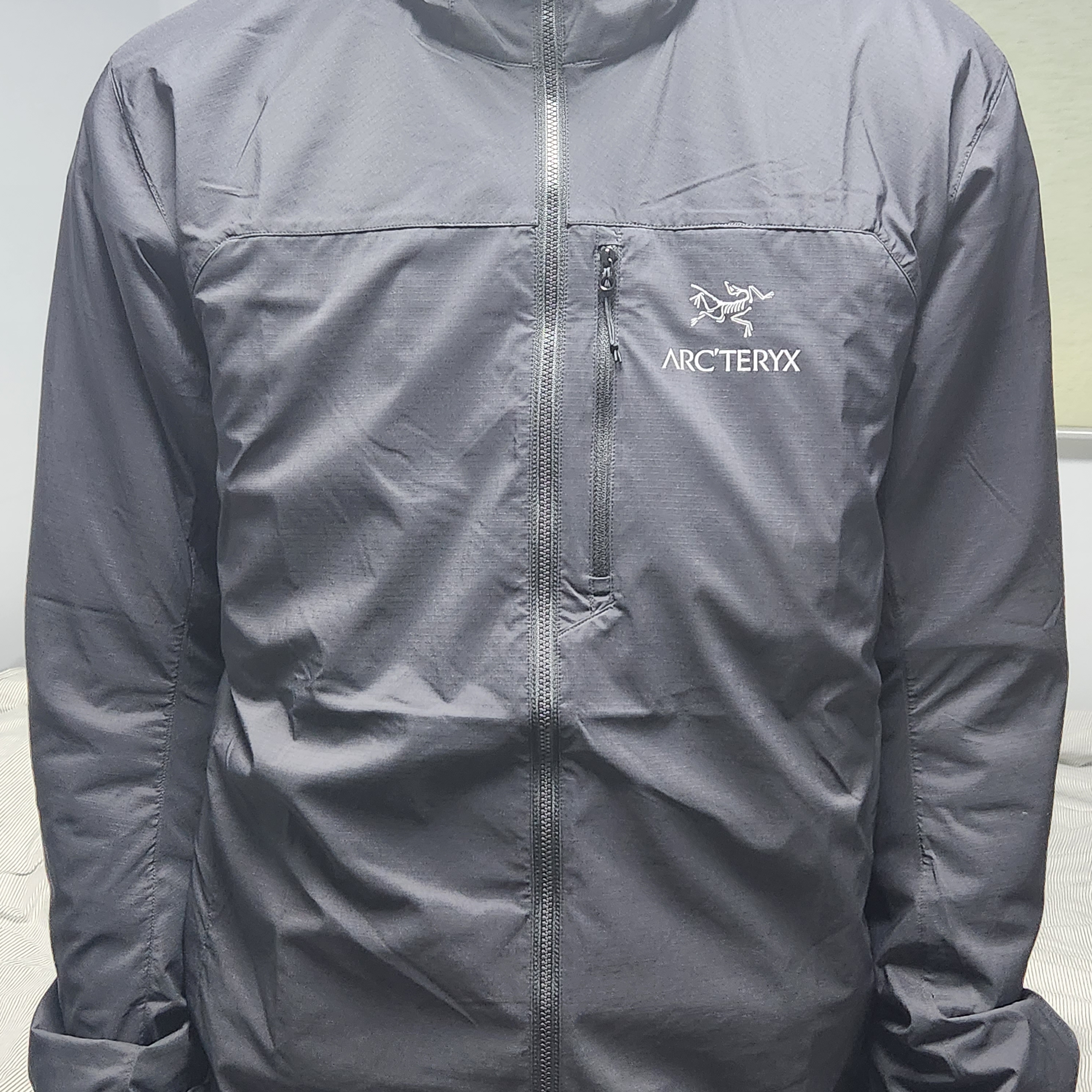 Arc'teryx Squamish Hoody Black 착용 스타일