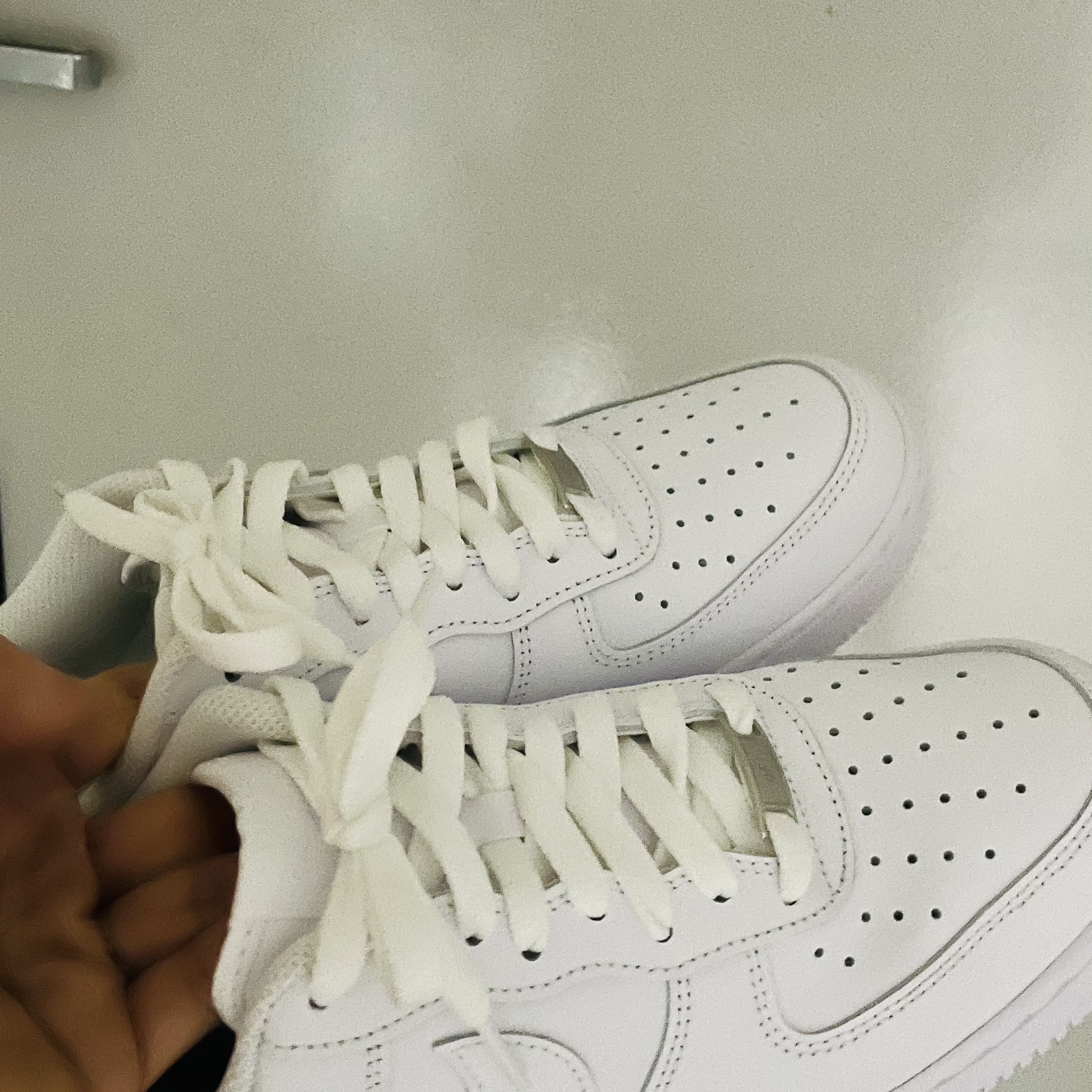 Nike Air Force 1 '07 Low White 착용 스타일