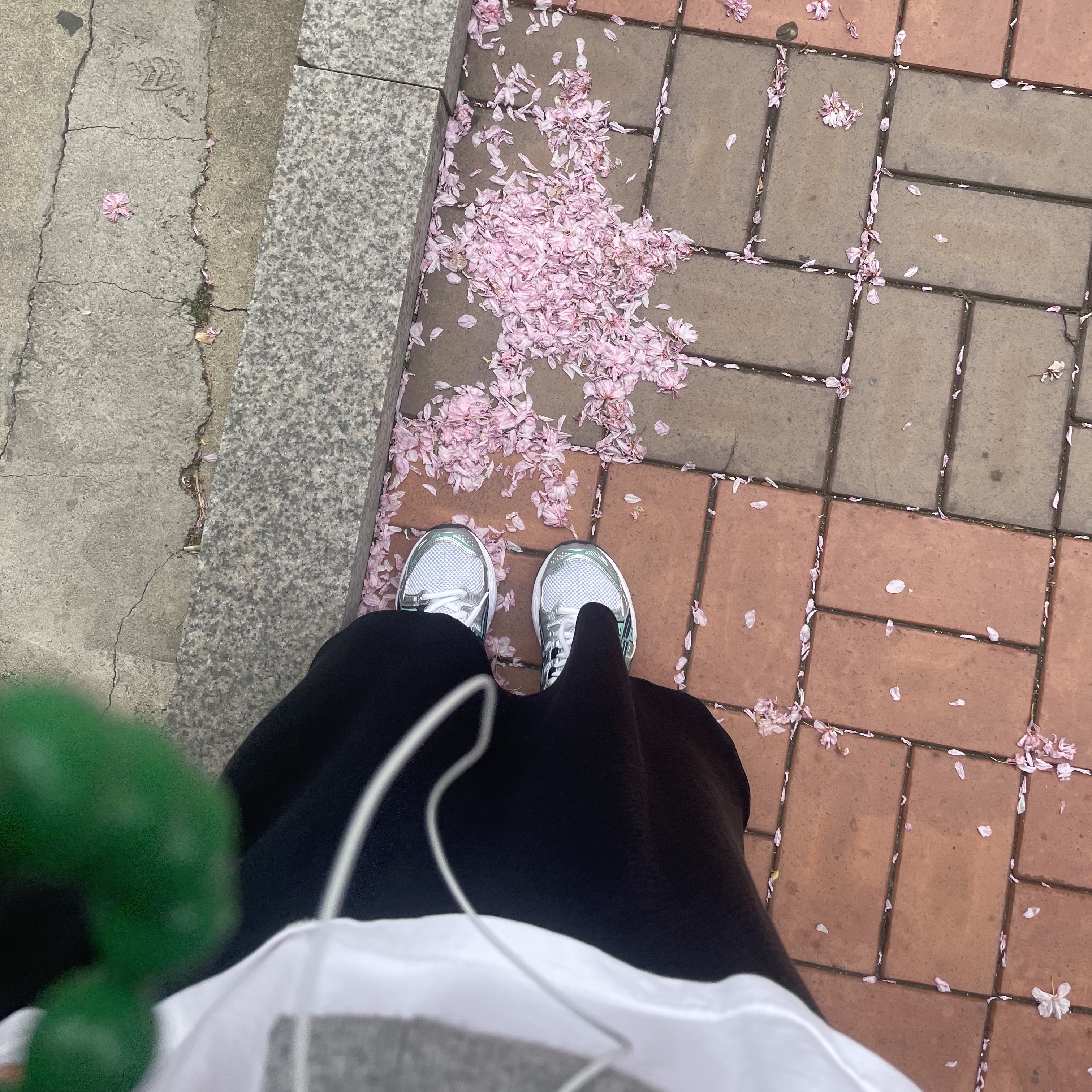 Asics Gel-Nimbus 9 White Pure Silver, Arc'teryx Heliad 15 Backpack Black 착용 스타일 - 2