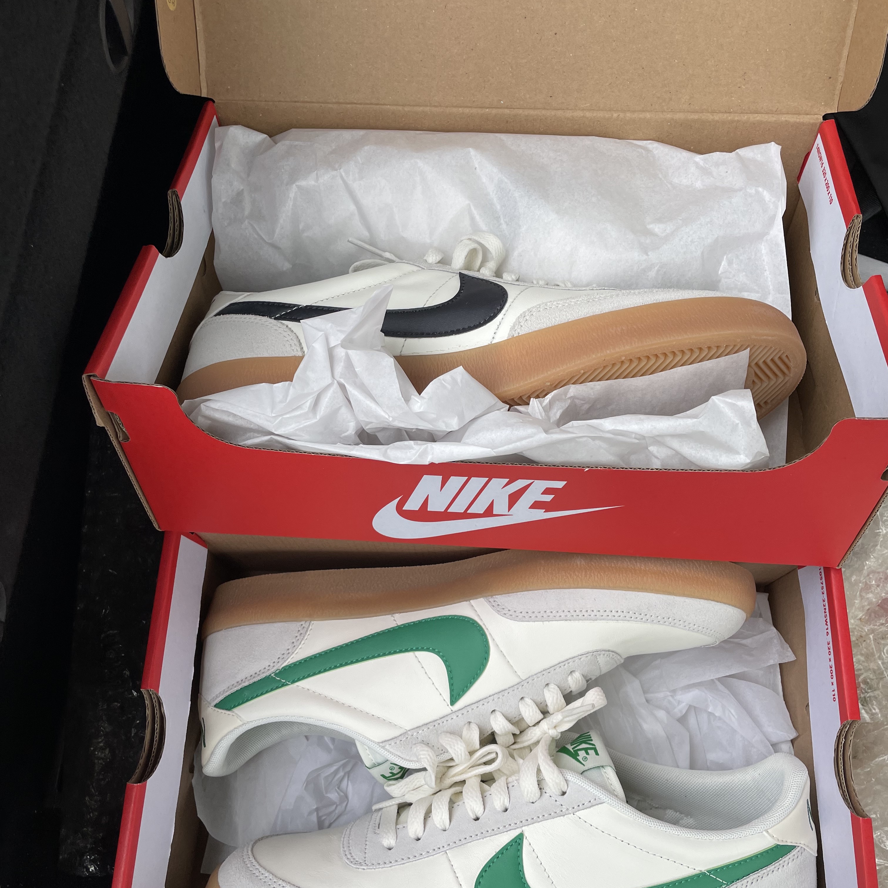 Nike x J.Crew Killshot 2 Lucid Green 착용 스타일