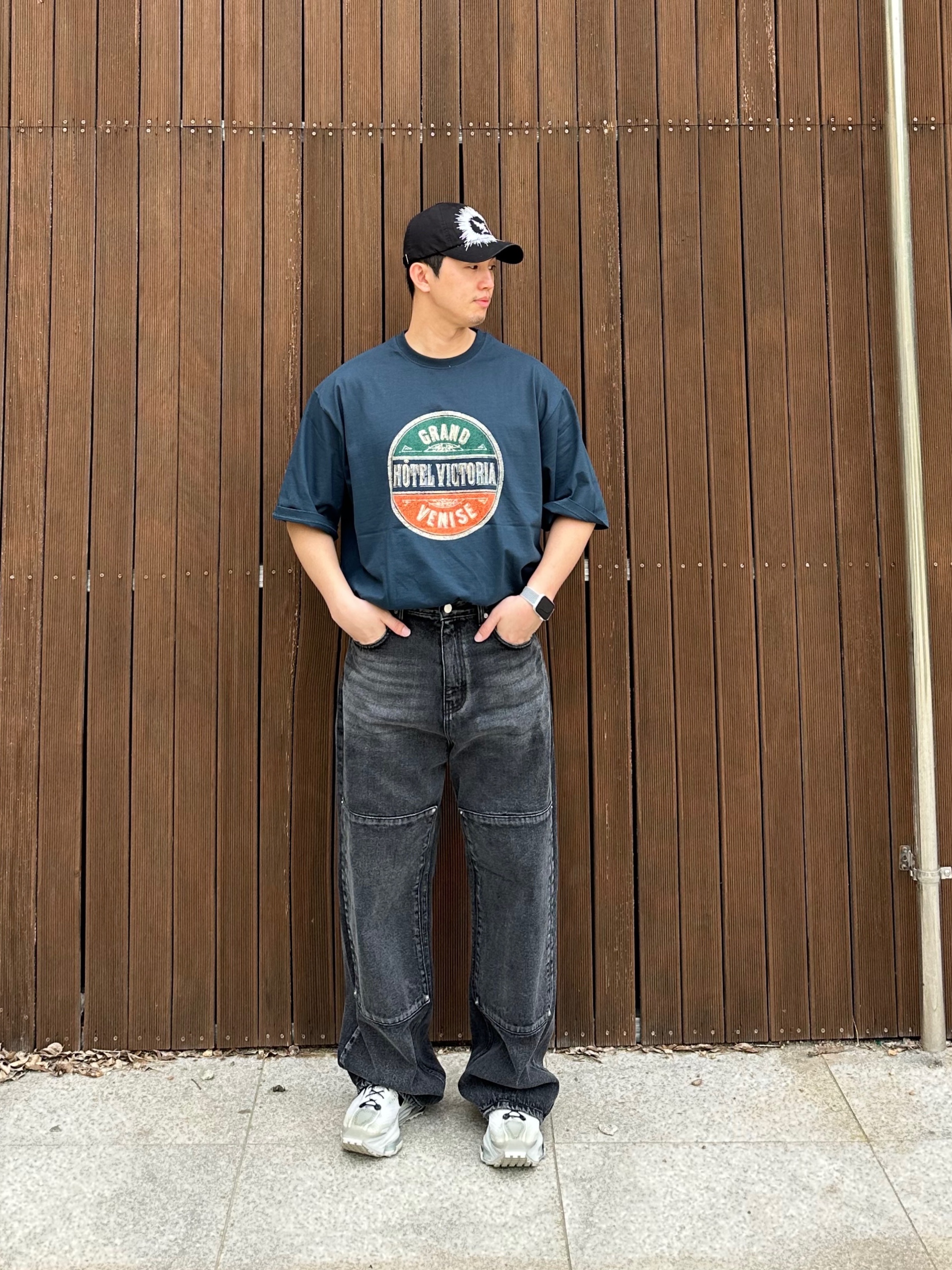 Nike x Matthew M Williams Zoom 004 Stone 착용 스타일 - 3