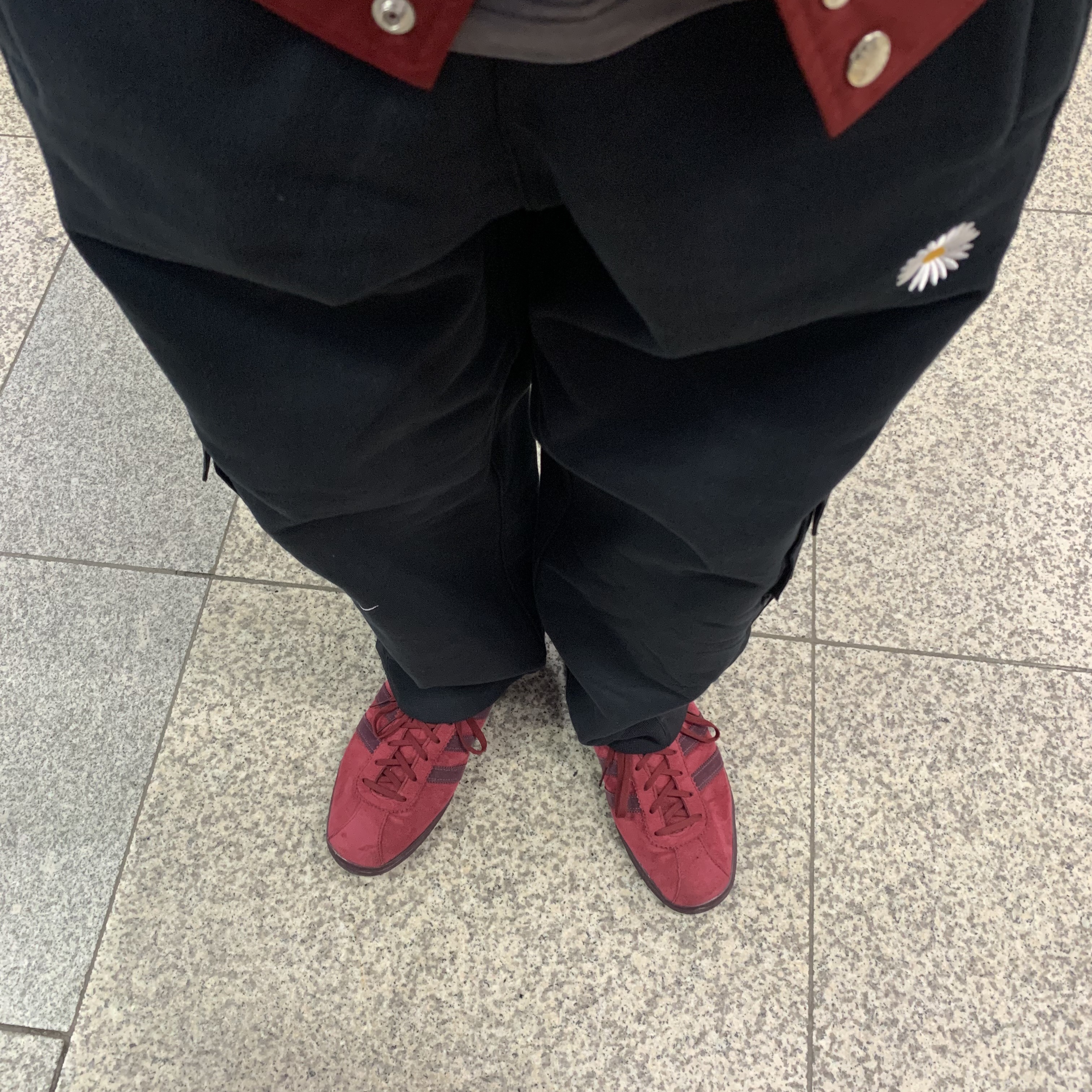 Nike x Peaceminusone Wide Pants Black (DR0096-010) 착용 스타일