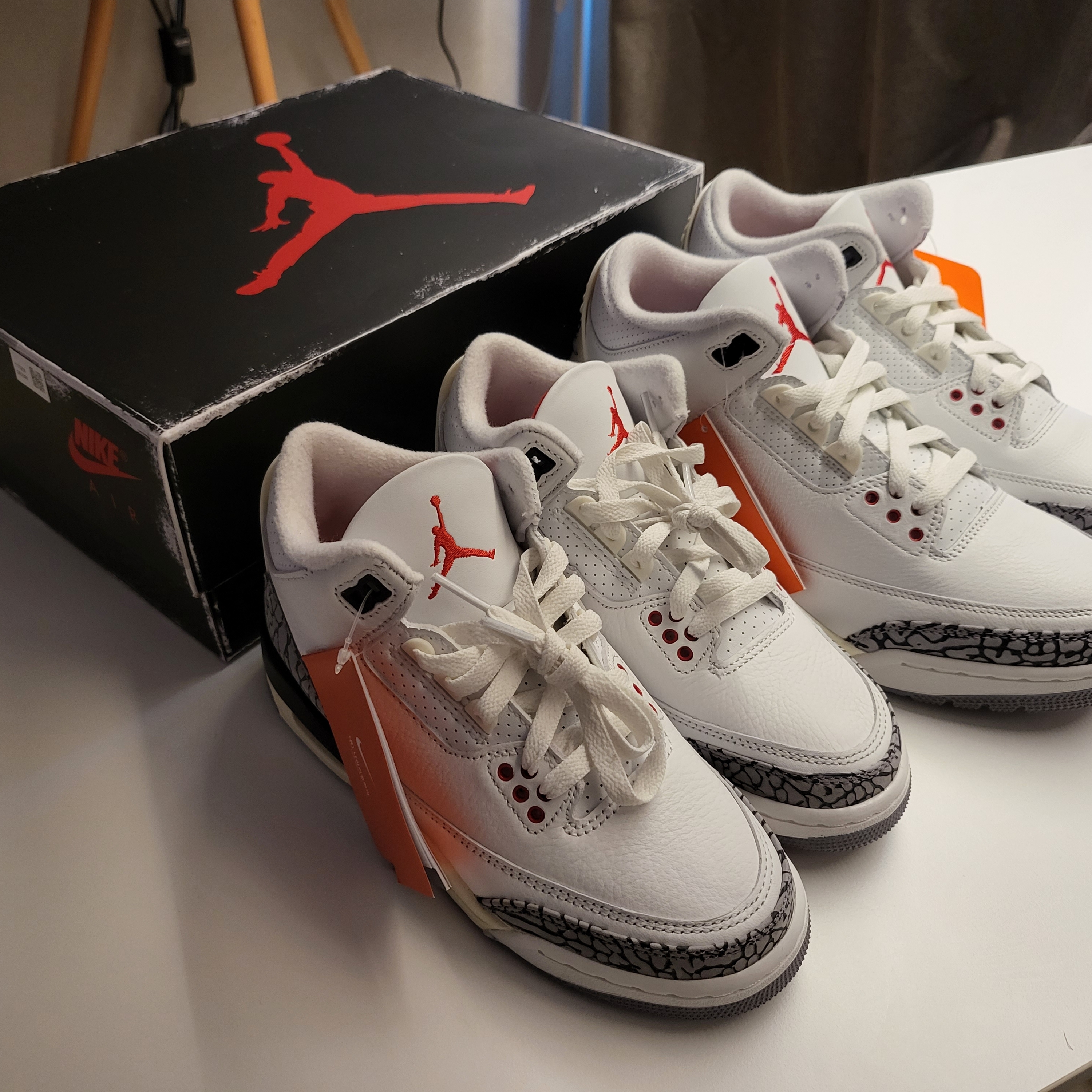 Jordan 3 Retro White Cement Reimagined 착용 스타일