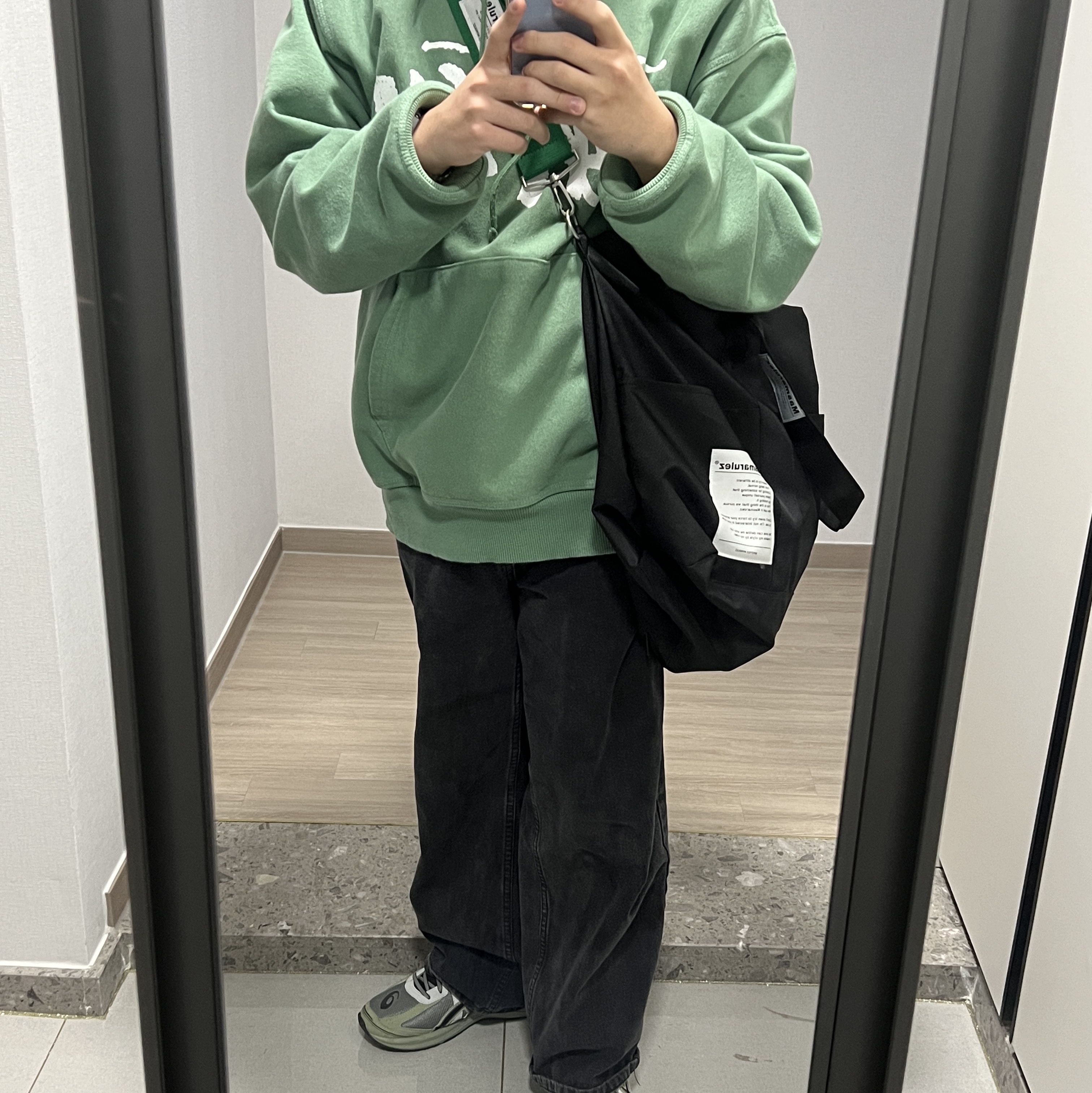 Stussy Big Stock Hoodie Green, Asics Jog 100 S Sheet Rock - 2E Wide 착용 스타일 - 2