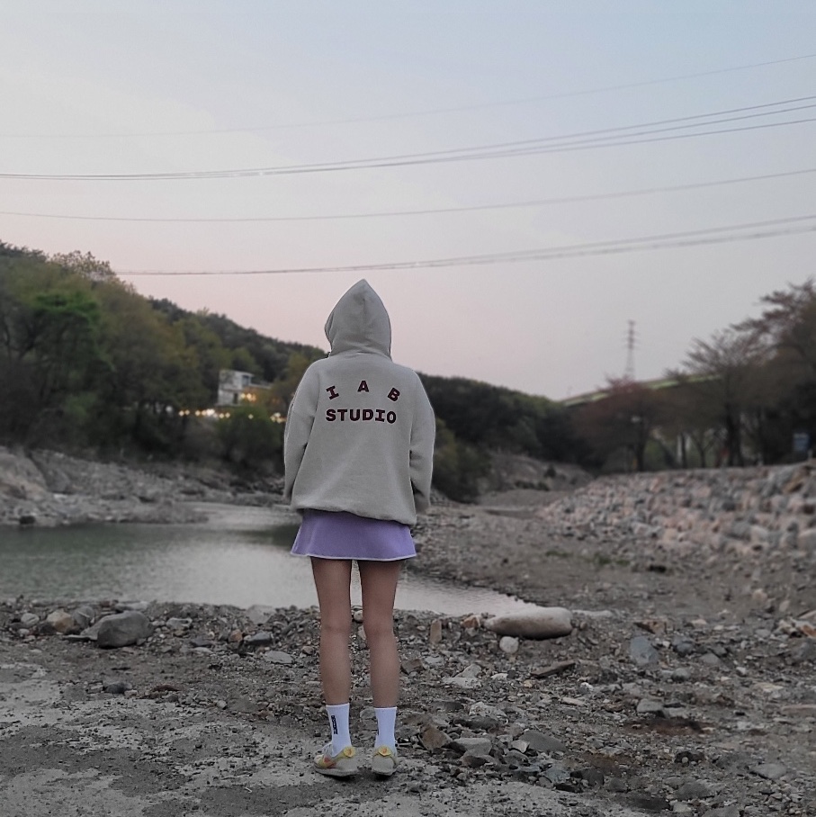 IAB Studio Hoodie Oatmeal Burgundy, Nike x Union Cortez SP Lemon Frost 착용 스타일