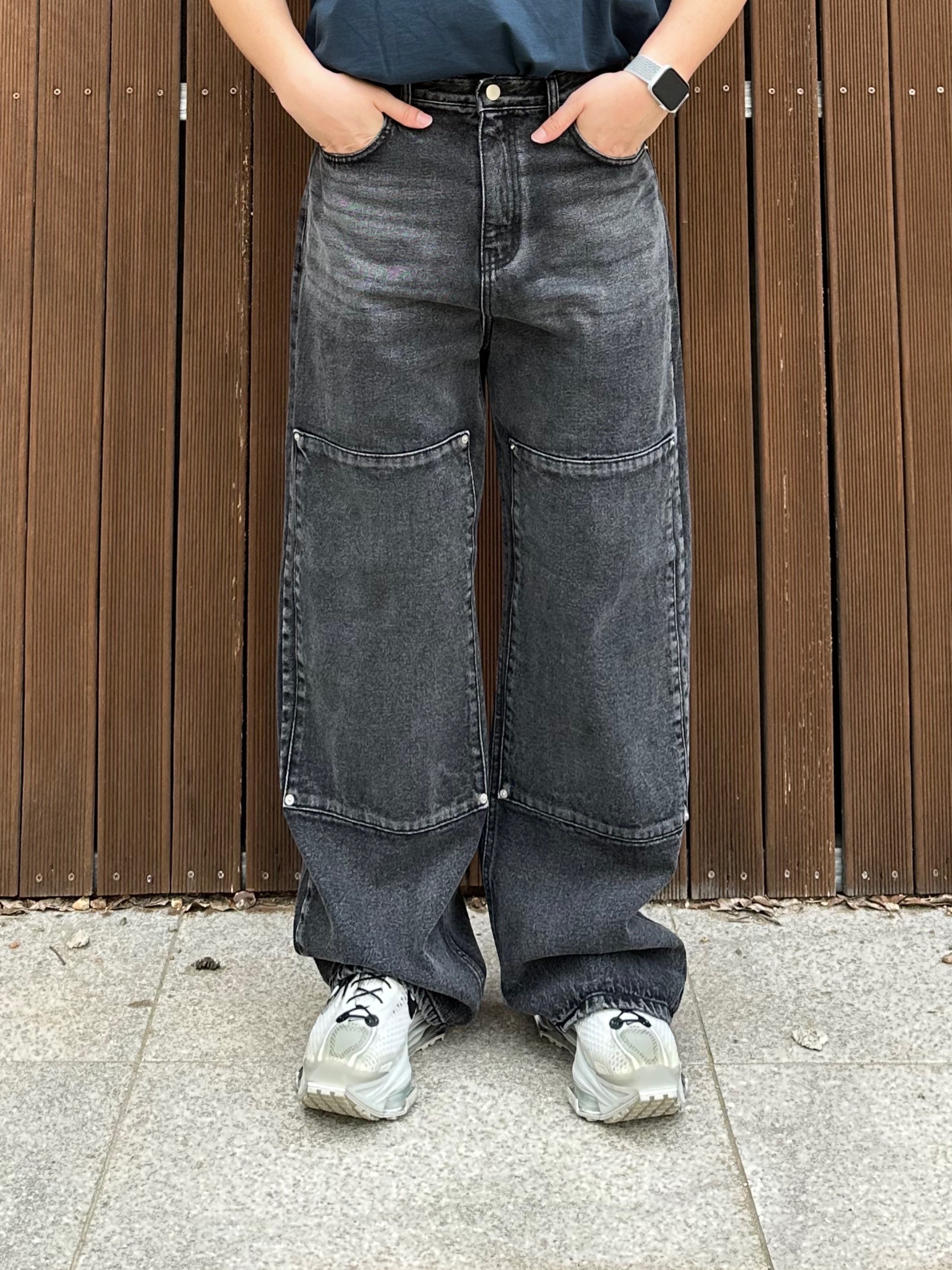 Nike x Matthew M Williams Zoom 004 Stone 착용 스타일 - 5