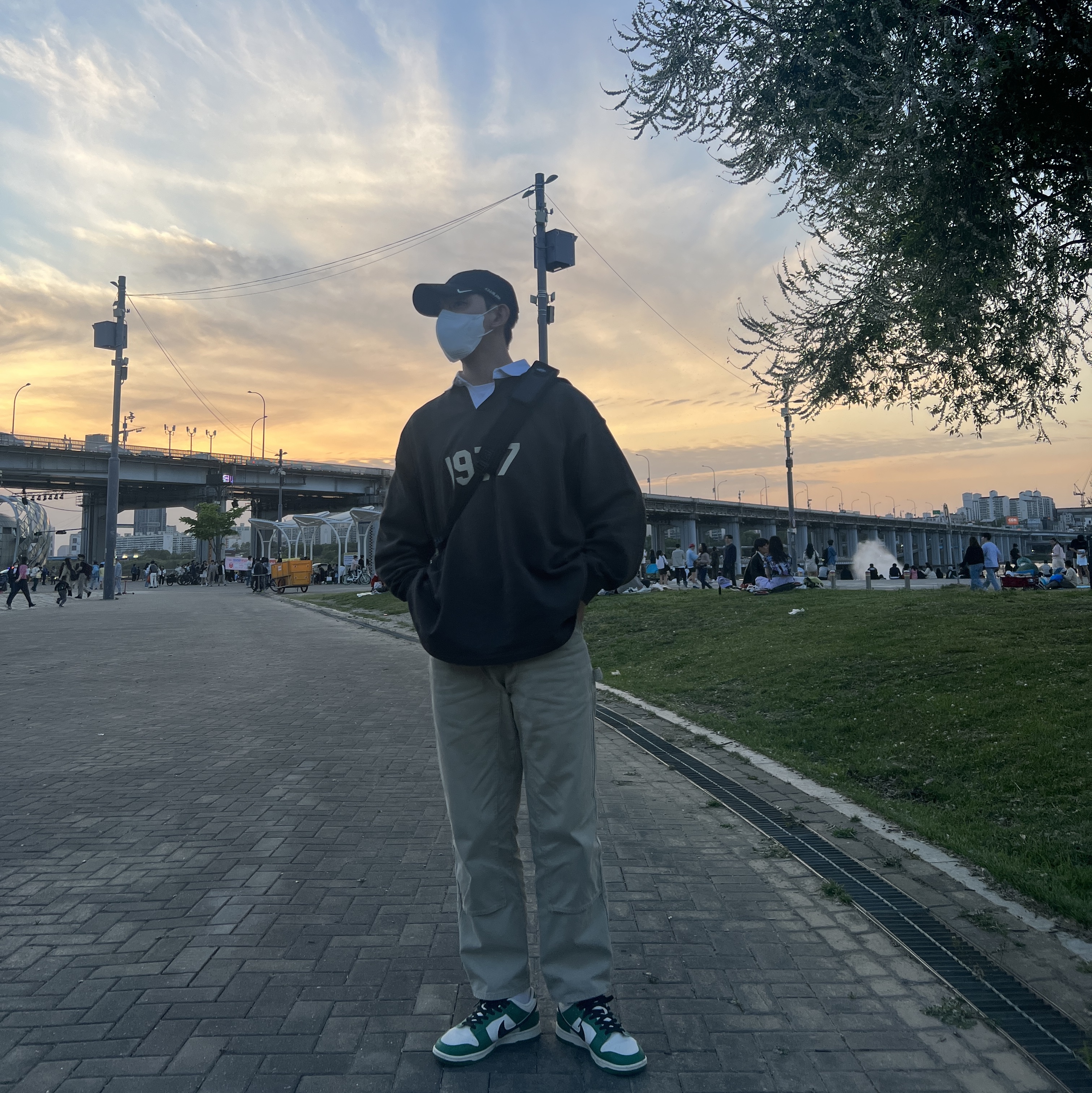 Nike x Drake Nocta Golf Cap Black, Essentials 1977 Rugby Long Sleeve Polo Iron - 22SS 착용 스타일 - 1
