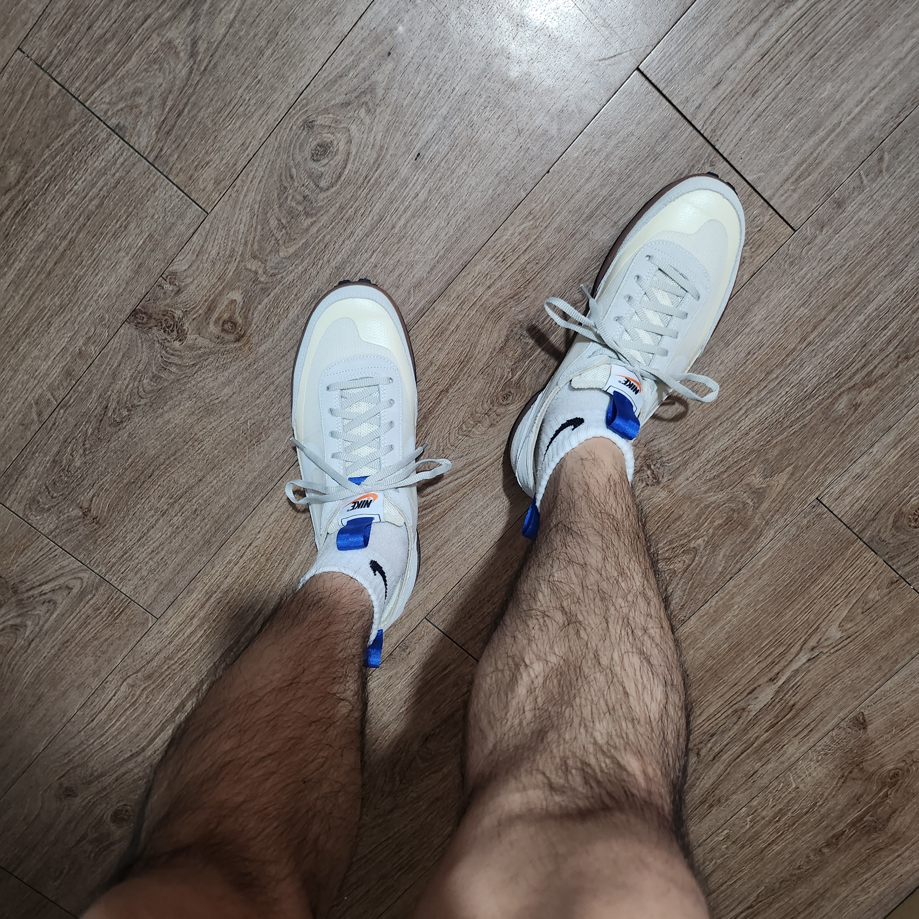 Nike x Tom Sachs General Purpose Shoe Light Cream 착용 스타일