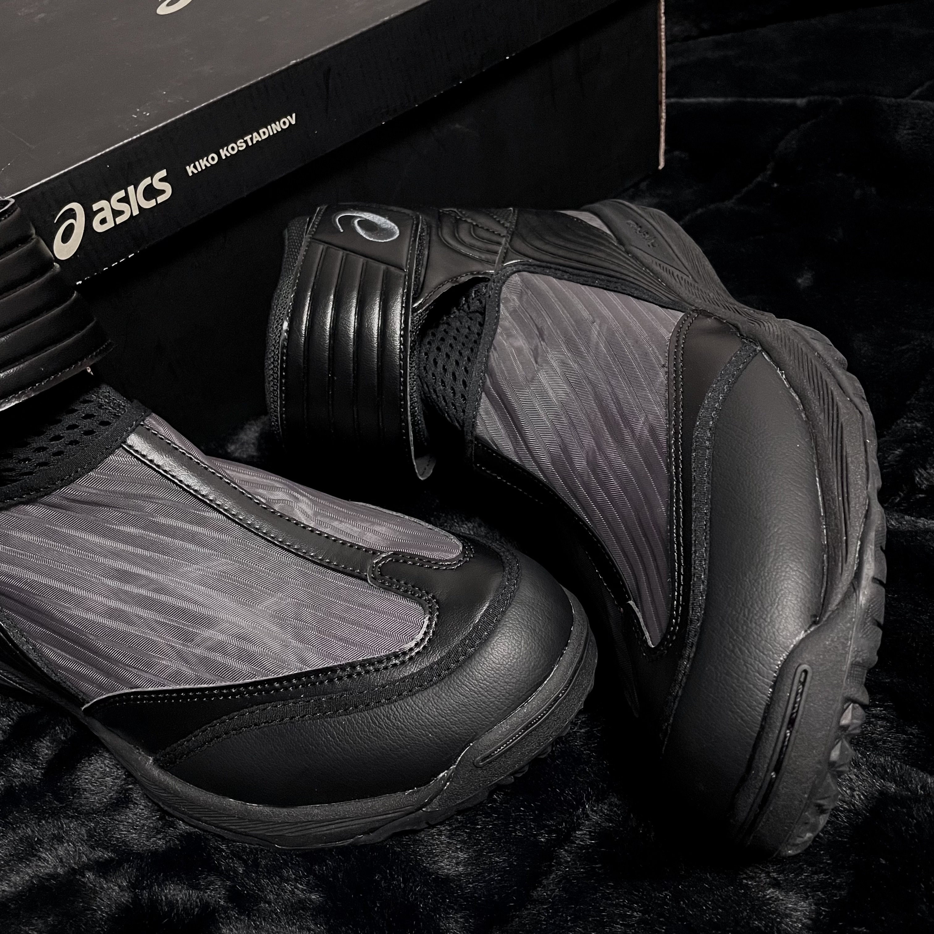 Asics x Kiko Kostadinov Gel-Nepxa Black 착용 스타일