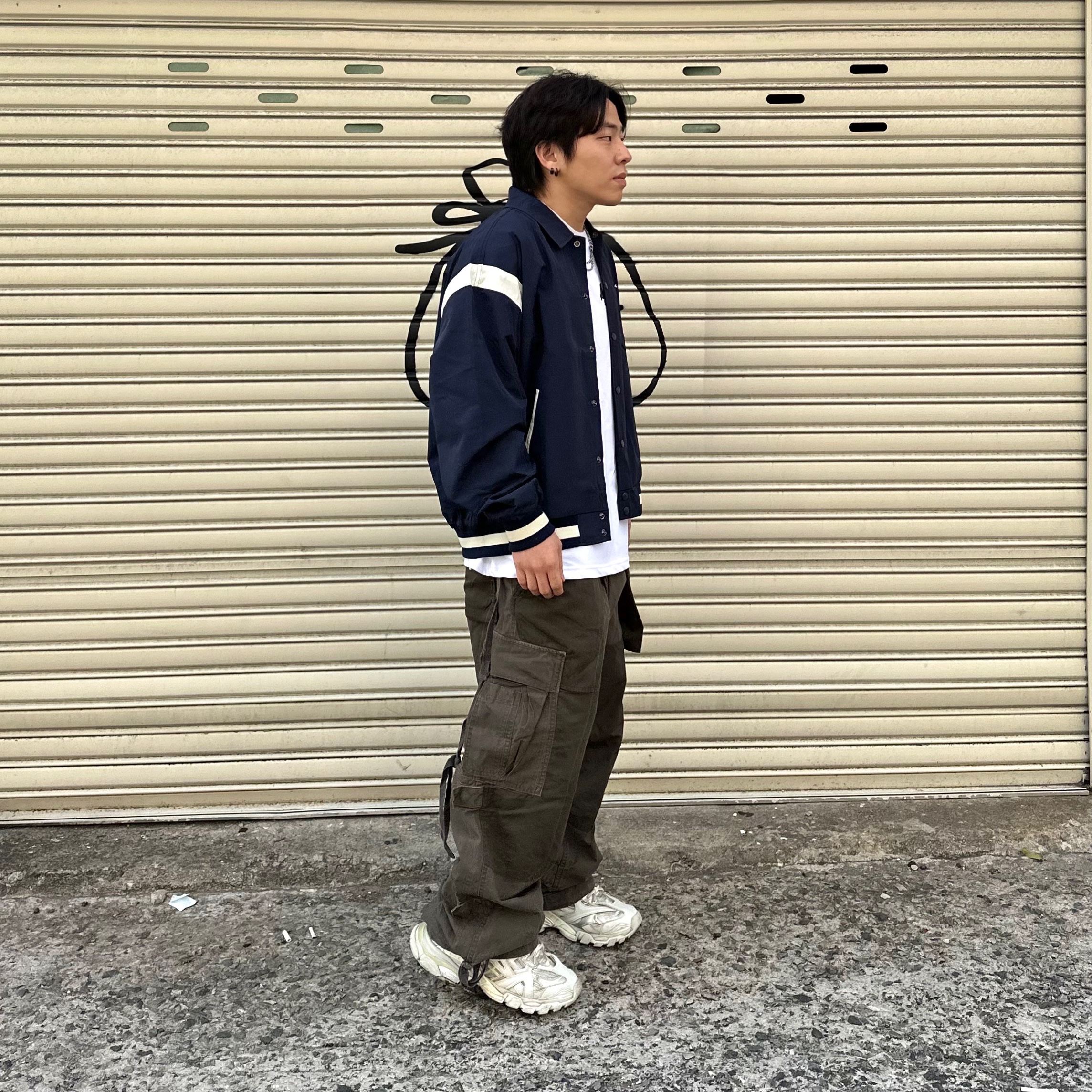 Balenciaga Track.2 Sneakers White Grey 착용 스타일 - 3