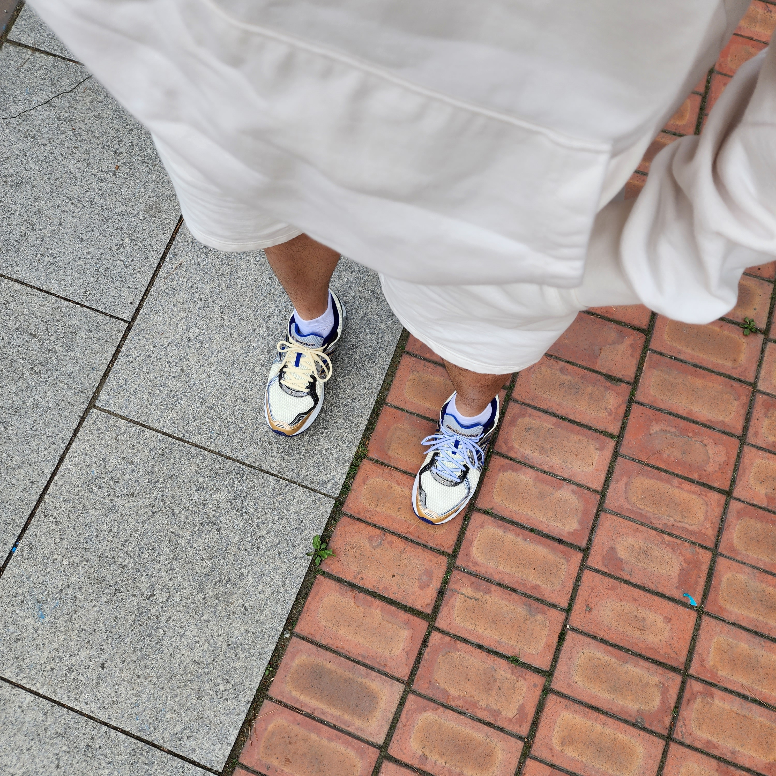 New Balance x Aime Leon Dore 860v2 Blue 착용 스타일 - 1