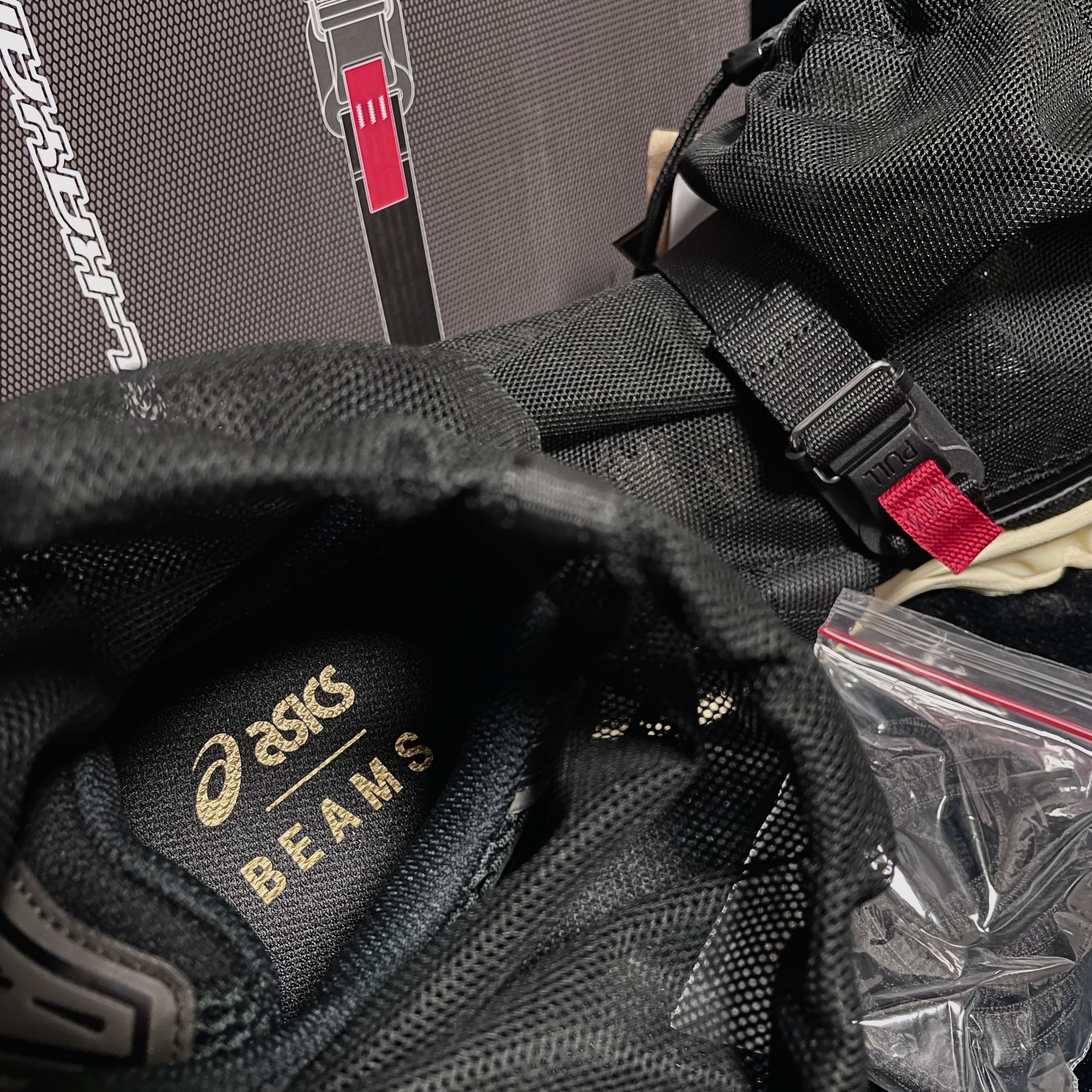 Asics x Beams Gel-Kayano 14 Gore-Tex Black 착용 스타일