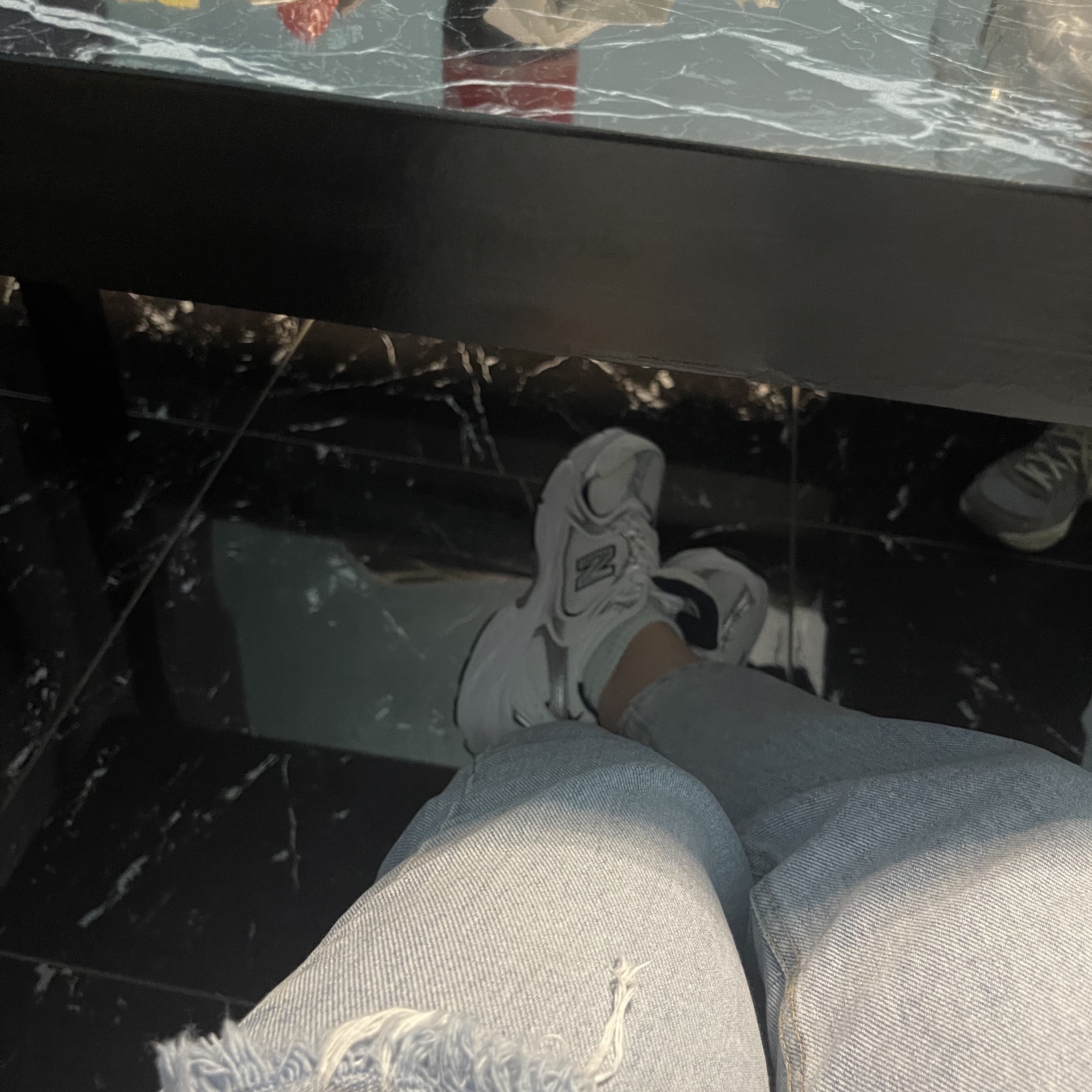 New Balance 530 White 착용 스타일 - 1