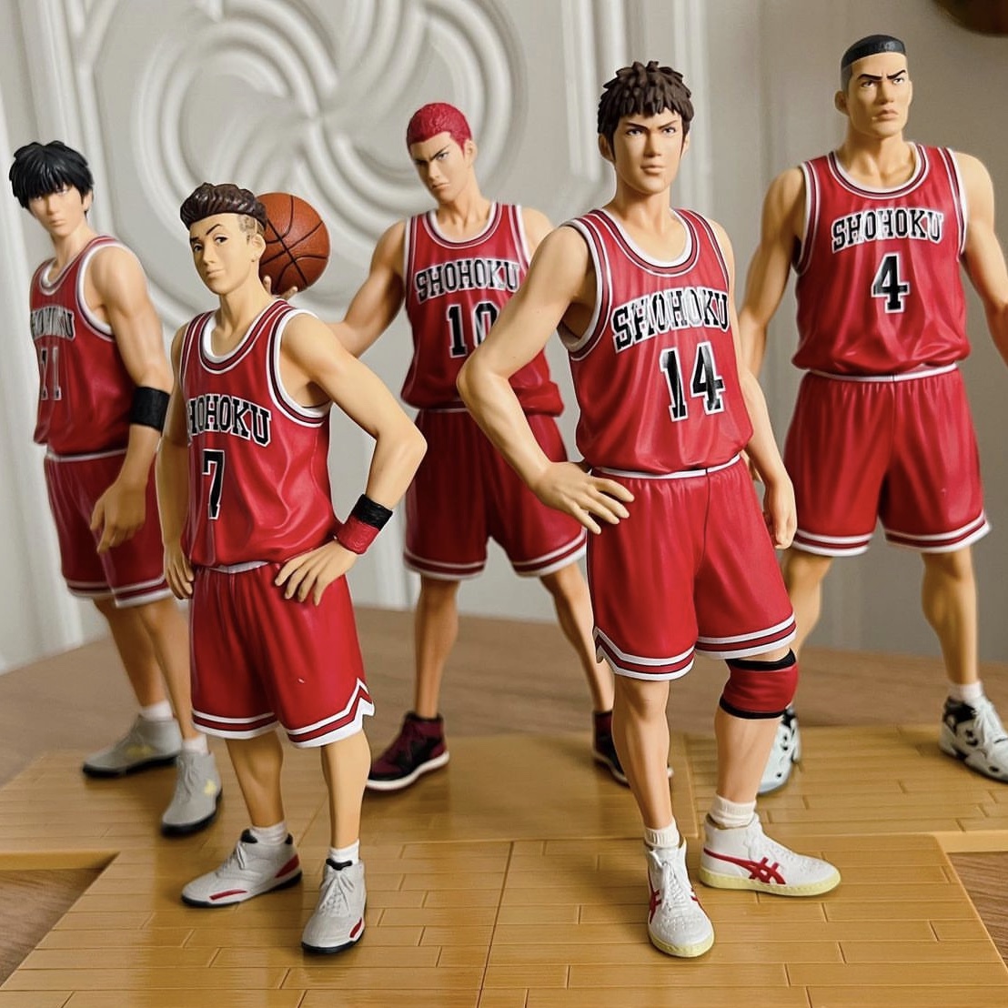 The First Slam Dunk One And Only Shohoku Starting Member Black Box Set 착용 스타일