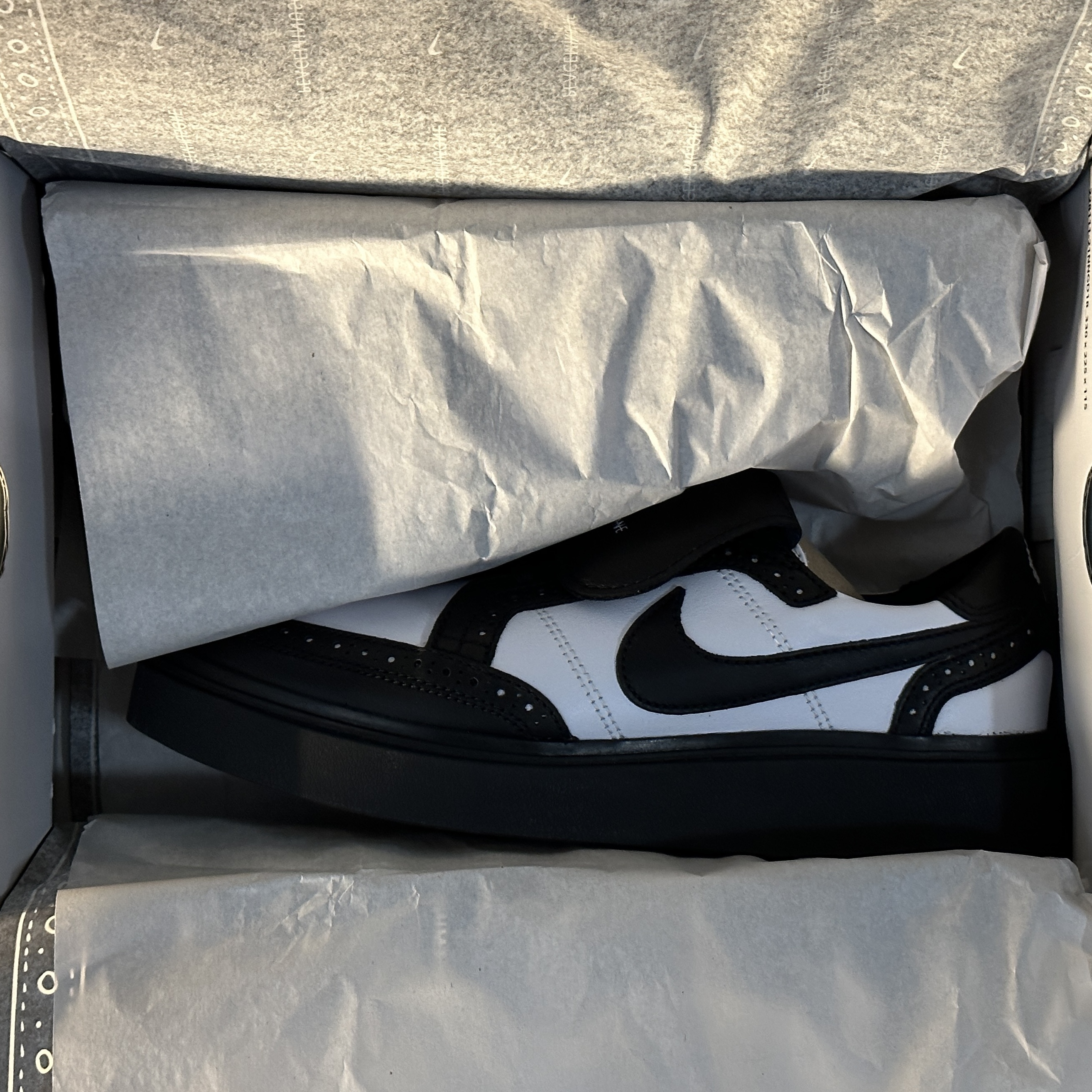 Nike x Peaceminusone Kwondo1 Black and White 착용 스타일 - 1