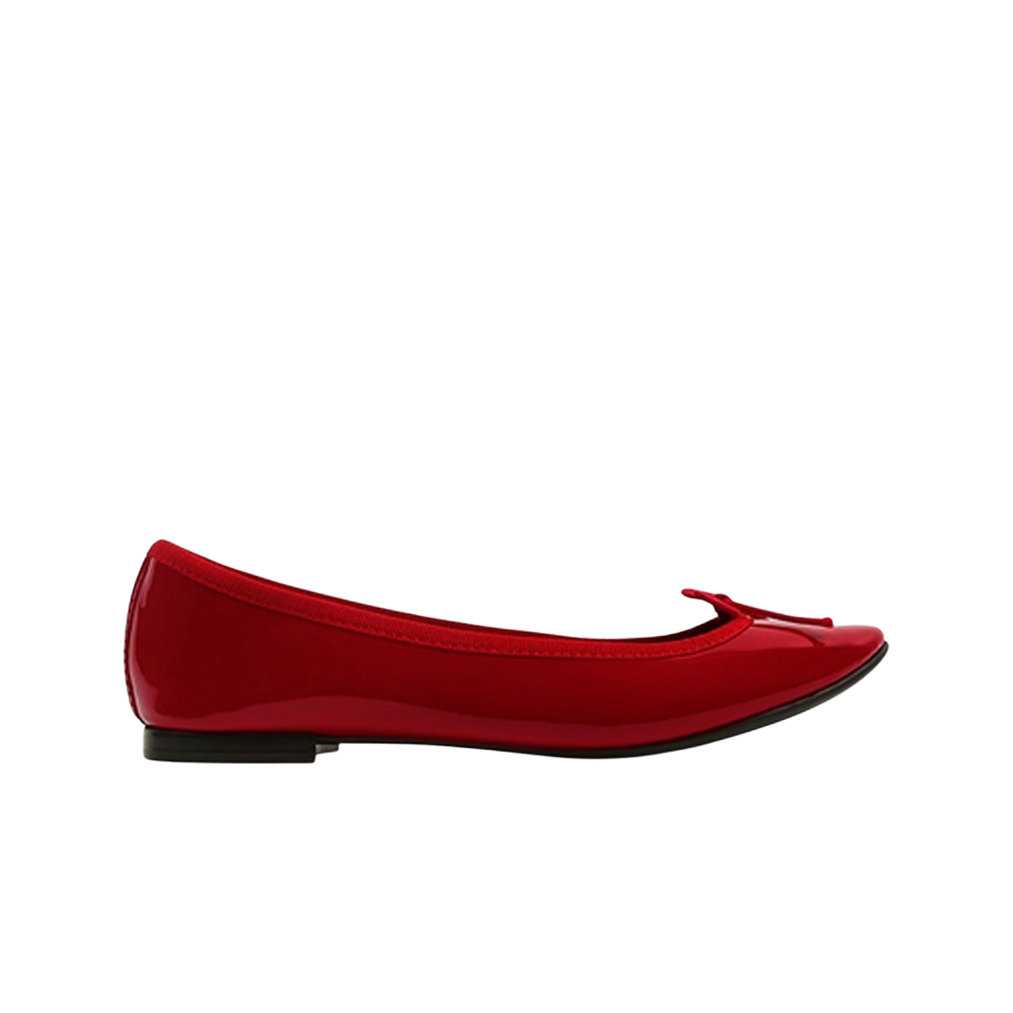 (W) 레페토 산드리옹 페이턴트 카프스킨 발레리나 플래미 레드((W) Repetto Cendrillon Patent Calfskin Ballerinas Flammy Red)