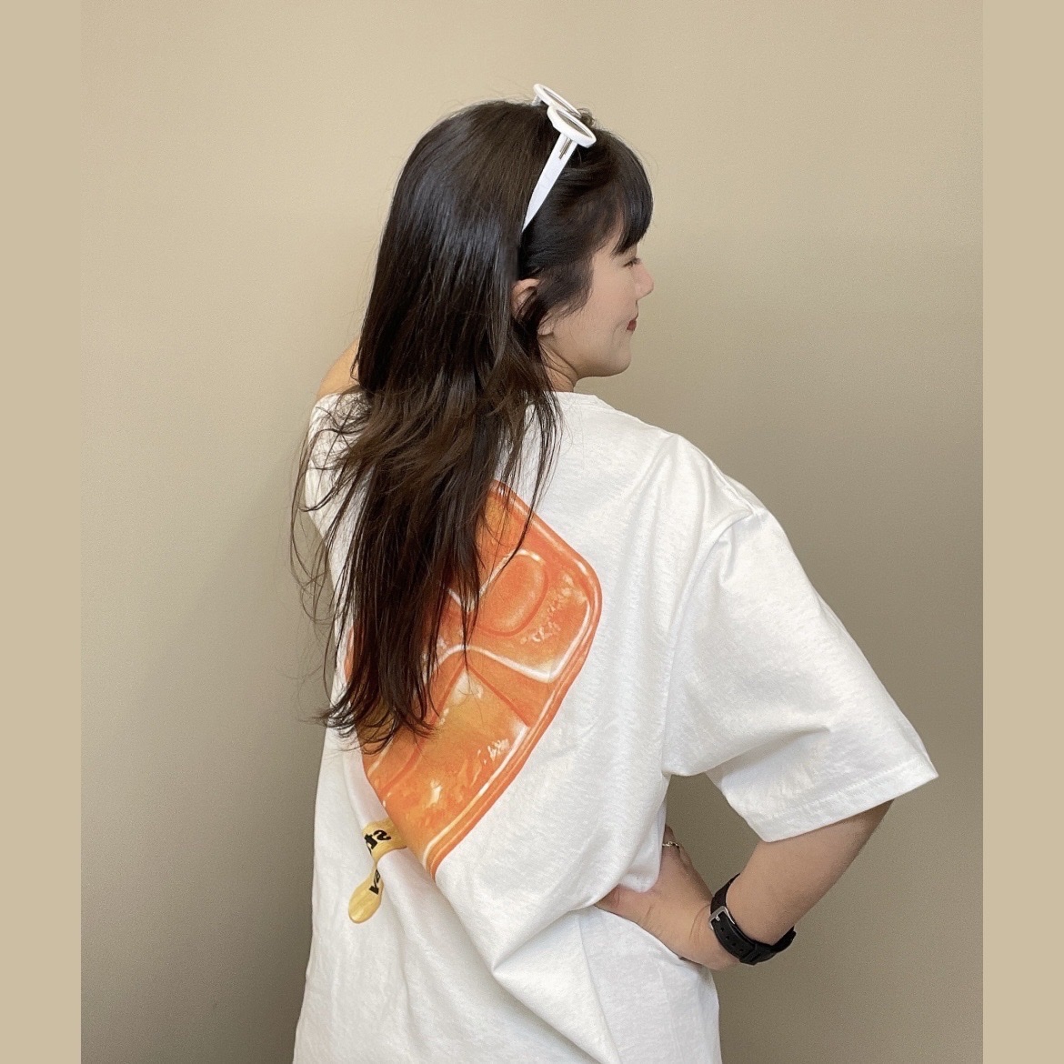 Stussy Popsicle T-Shirt White 착용 스타일