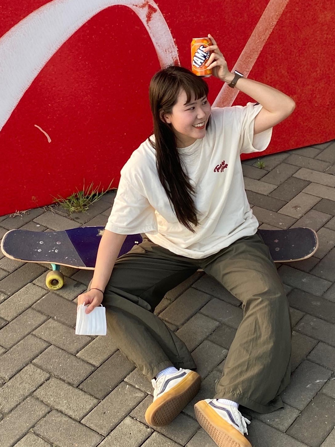 Vans Style 36 Decon SF Cream White 착용 스타일