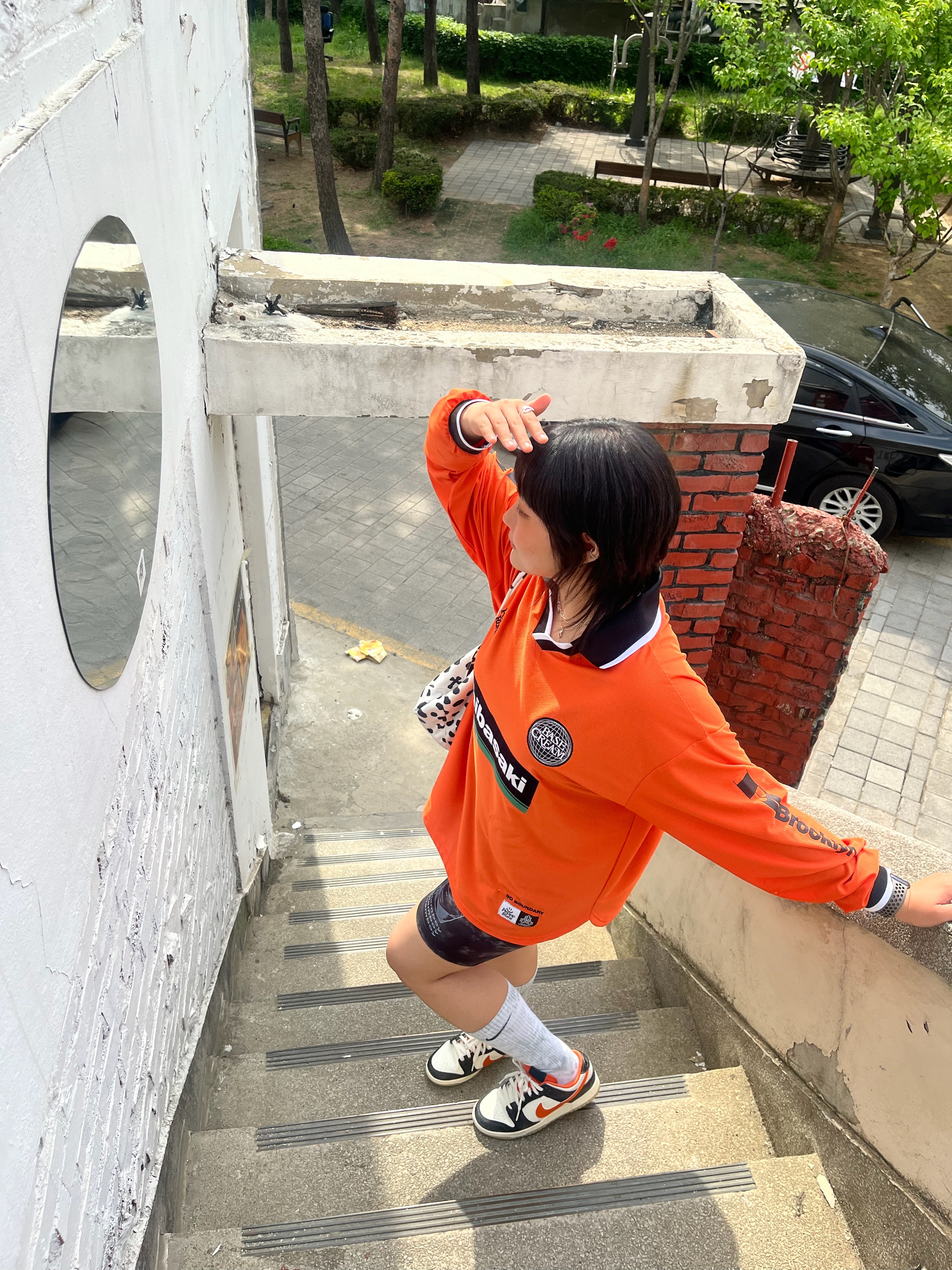 Nike Dunk Low Retro PRM Halloween 착용 스타일 - 3