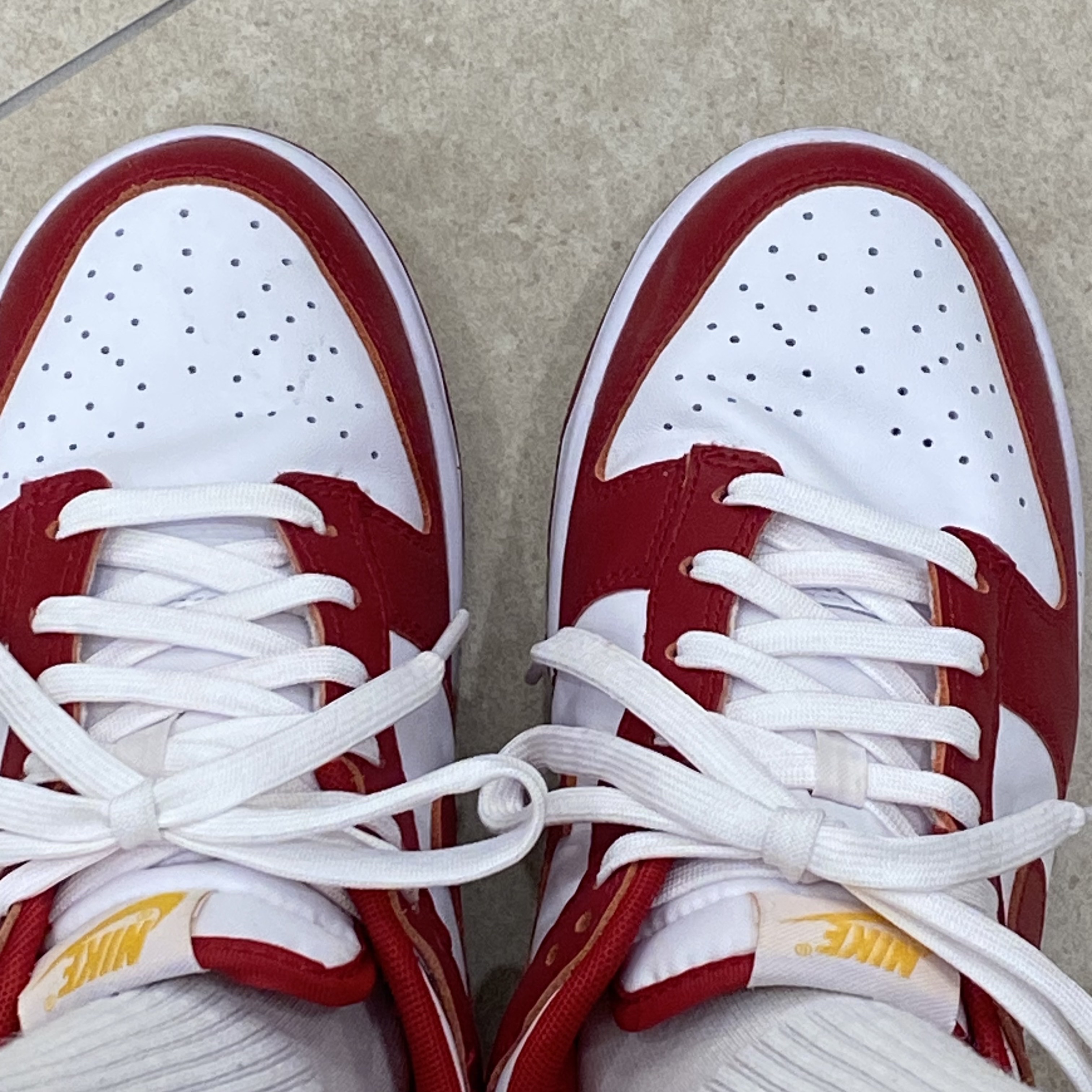 Nike Dunk Low Retro Gym Red 착용 스타일