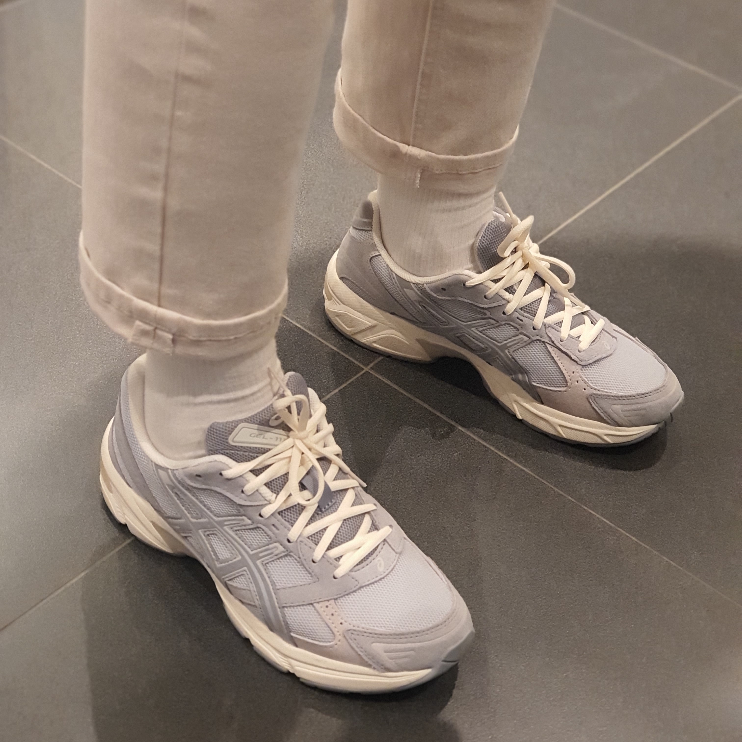 Asics Gel-1130 Piedmont Grey 착용 스타일