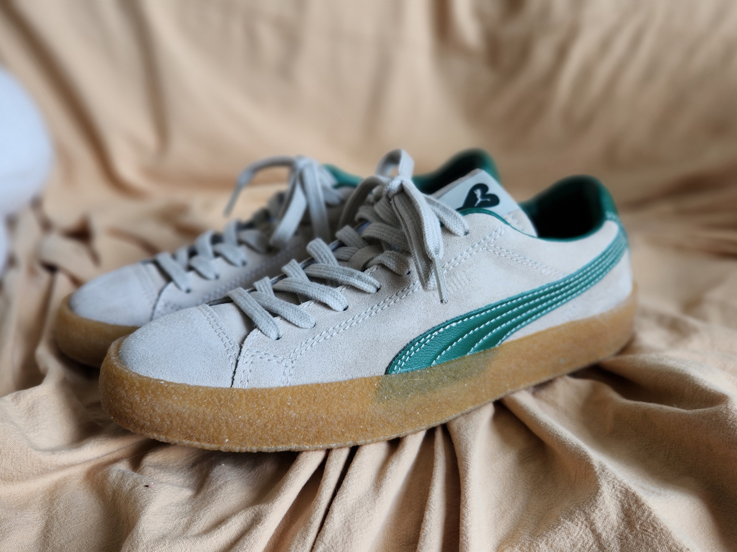 Puma x AMI Suede Crepe Pristine 착용 스타일