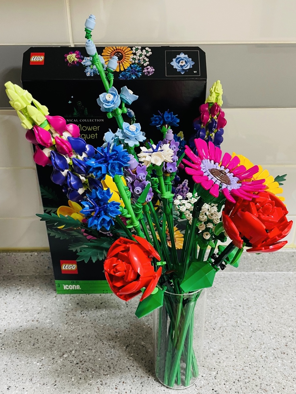 Lego Wildflower Bouquet, Lego Roses 착용 스타일