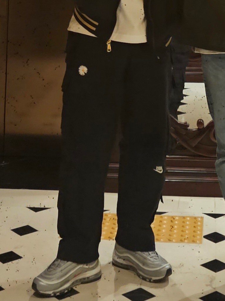 Nike x Peaceminusone Wide Pants Black (DR0096-010) 착용 스타일