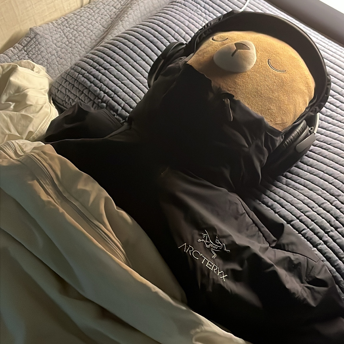 Arc'teryx Atom LT Hoody Black 착용 스타일