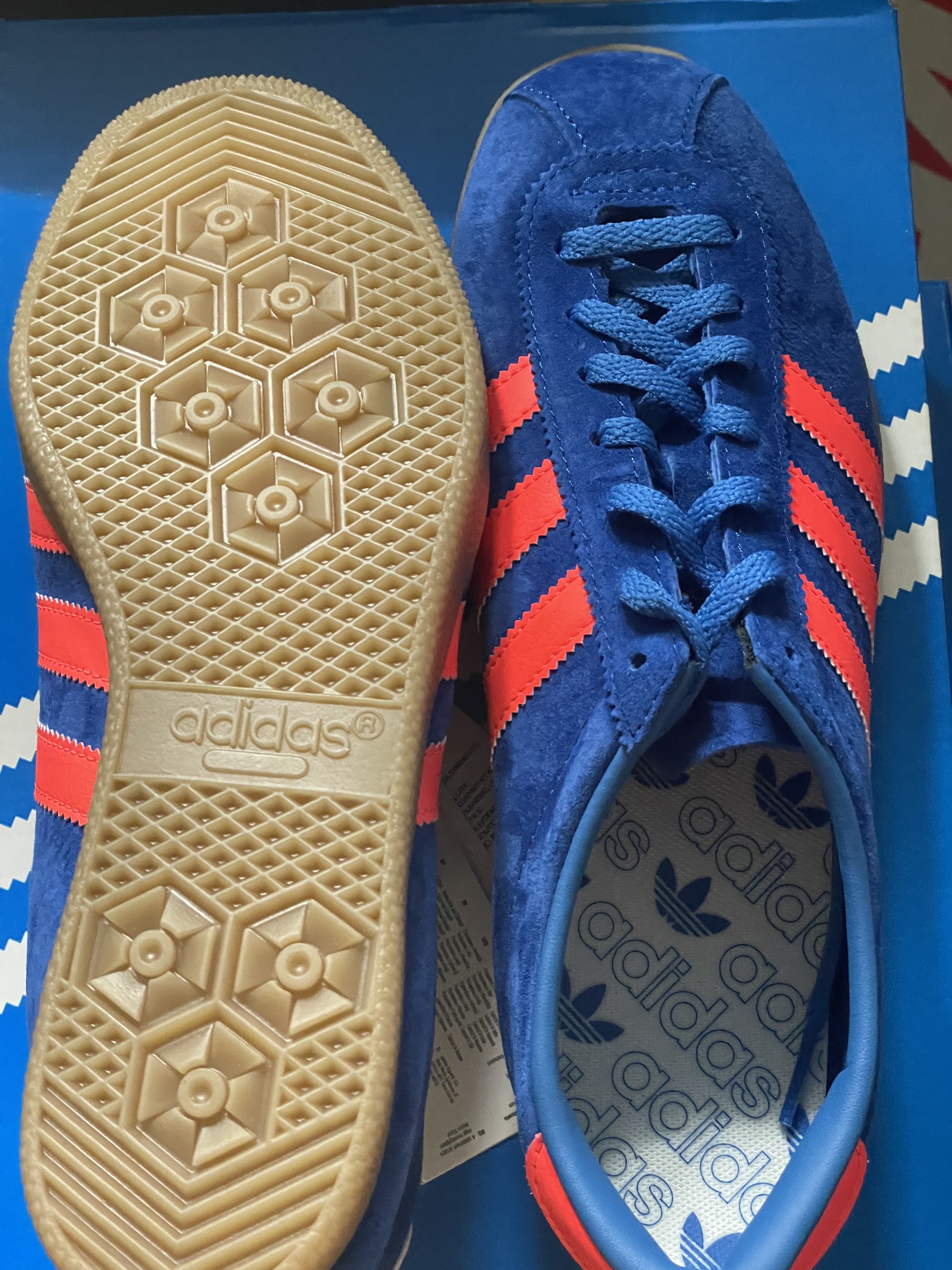 Adidas Dublin Phanton Solar Red 착용 스타일 - 3