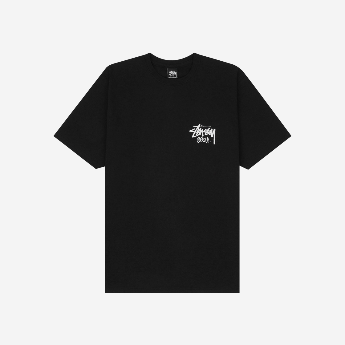 스투시 스탁 서울 티셔츠 블랙 2023 | Stussy | KREAM