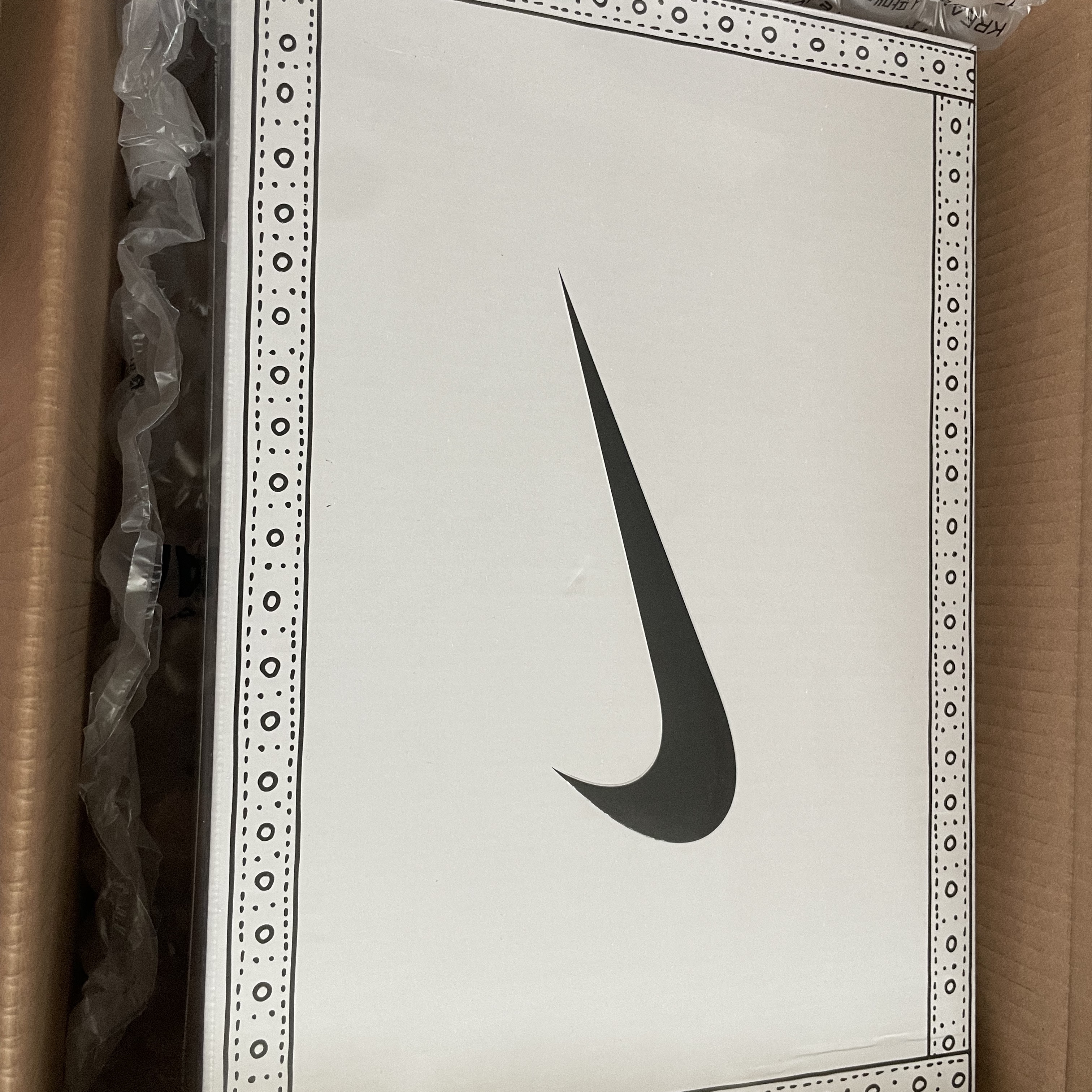 Nike x Peaceminusone Kwondo1 Black and White 착용 스타일 - 1