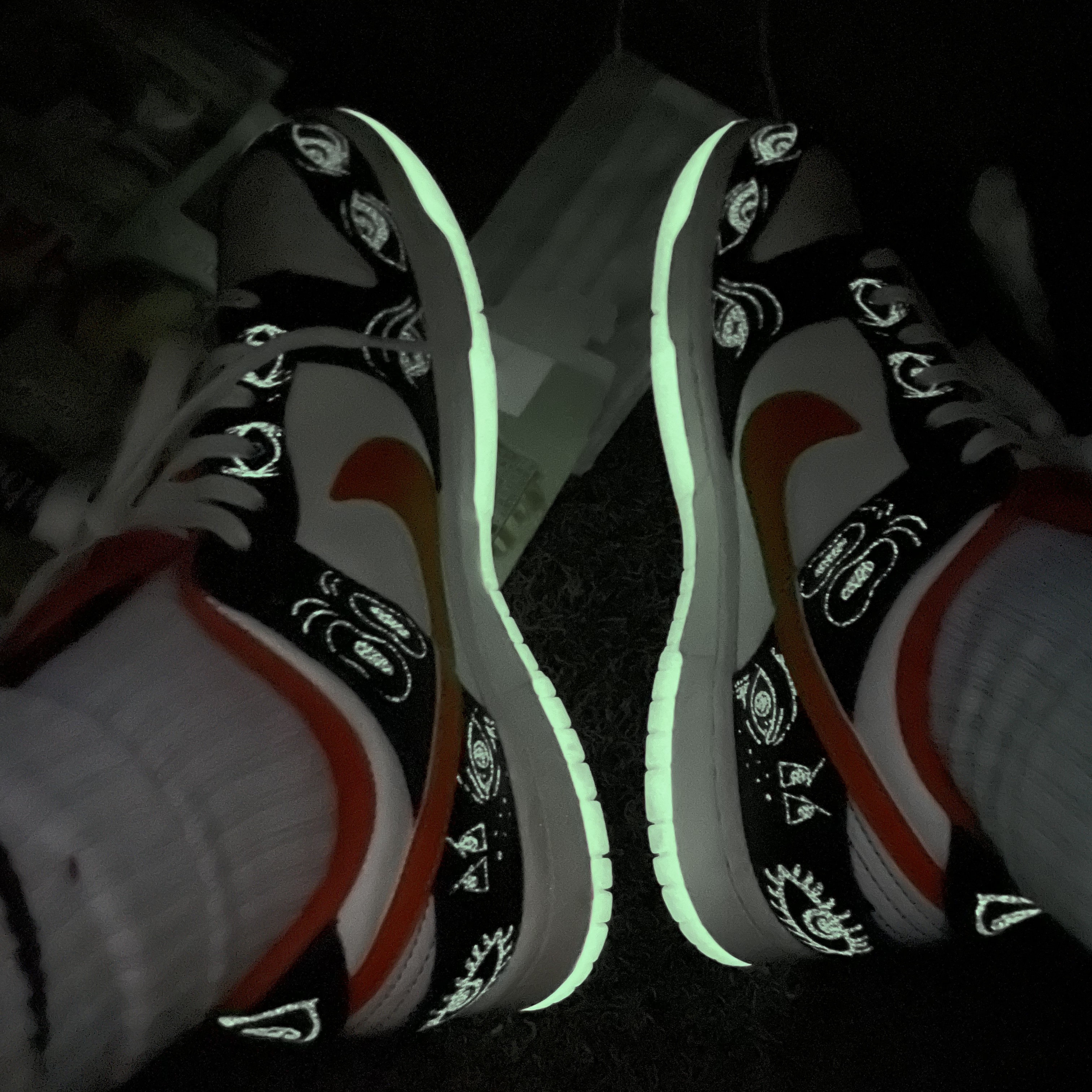 Nike Dunk Low Retro PRM Halloween 착용 스타일
