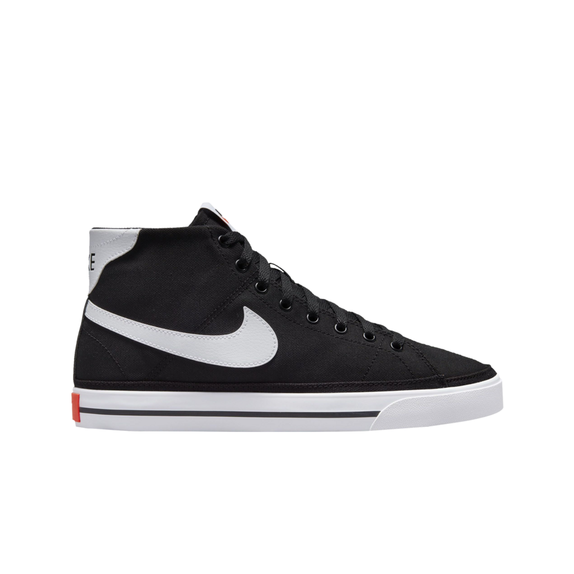 나이키 코트 레거시 캔버스 미드 블랙(Nike Court Legacy Canvas Mid Black) - 1