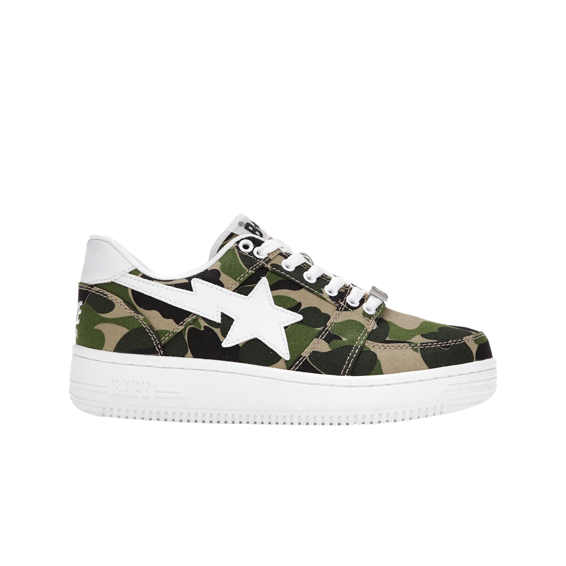 1G30-191-001 BAPE Bape Sta Low 20th Anniversary Green Camo