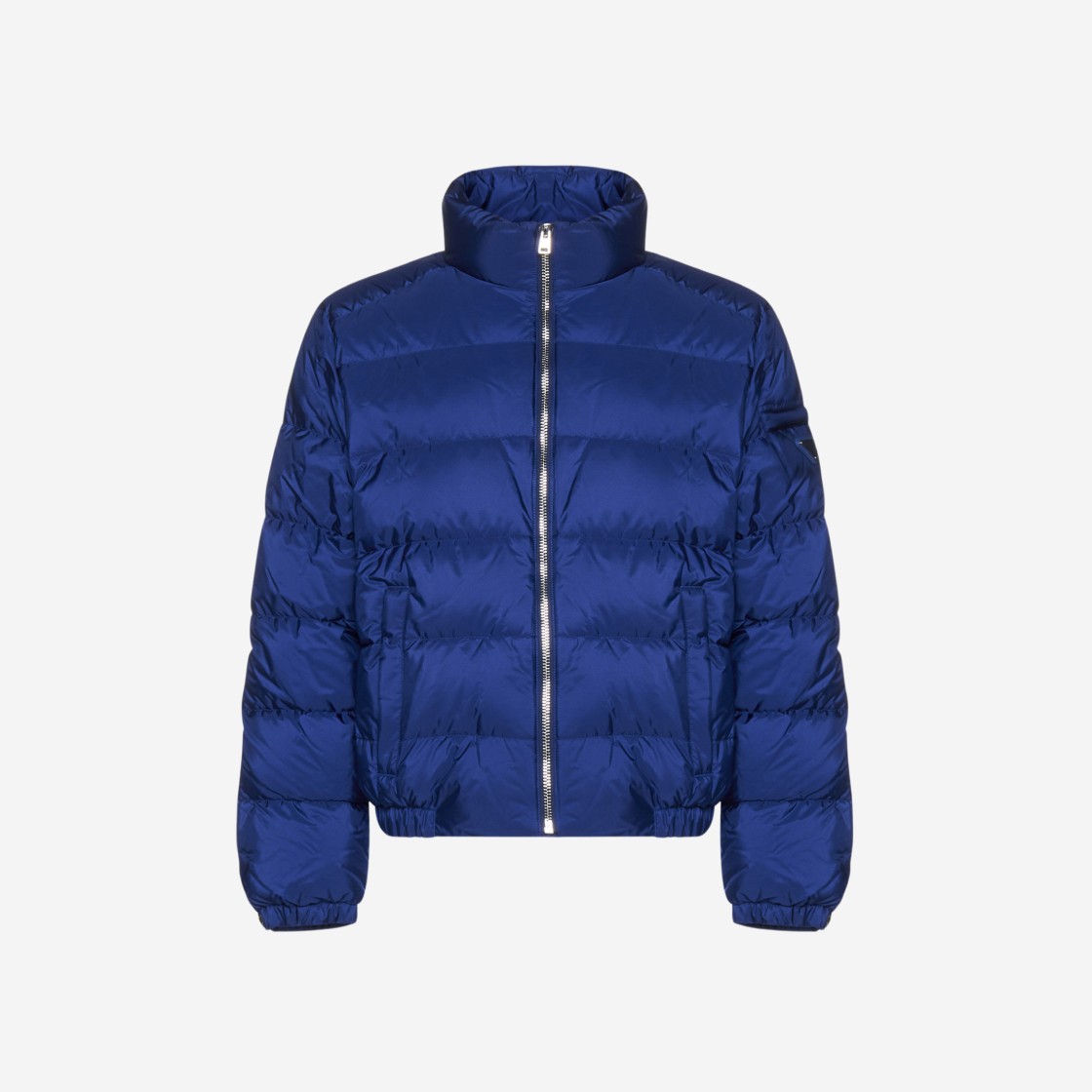 Prada Re-Nylon Short Puffer Jacket Bluette 상세 이미지 1