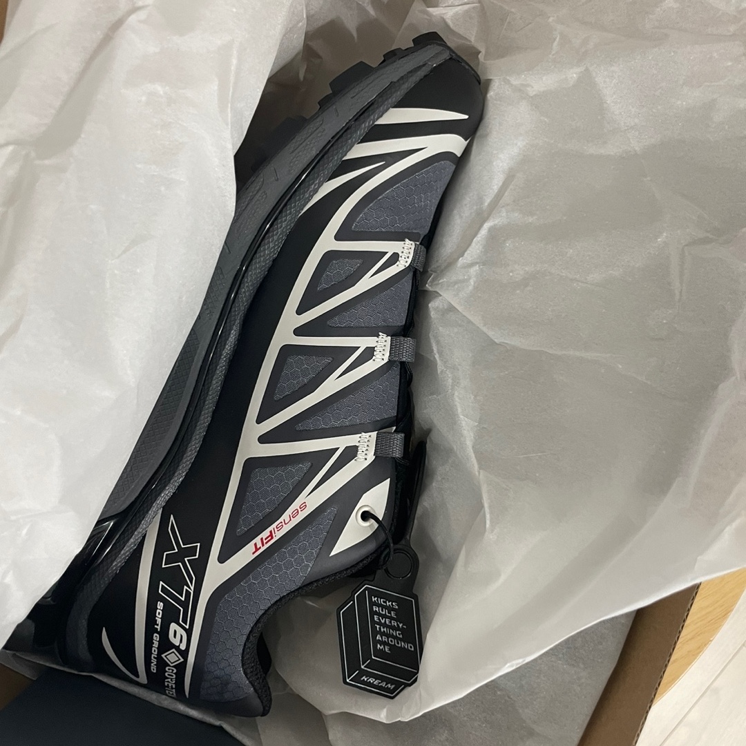 Salomon XT-6 Gore-Tex Black Ebony 착용 스타일 - 2