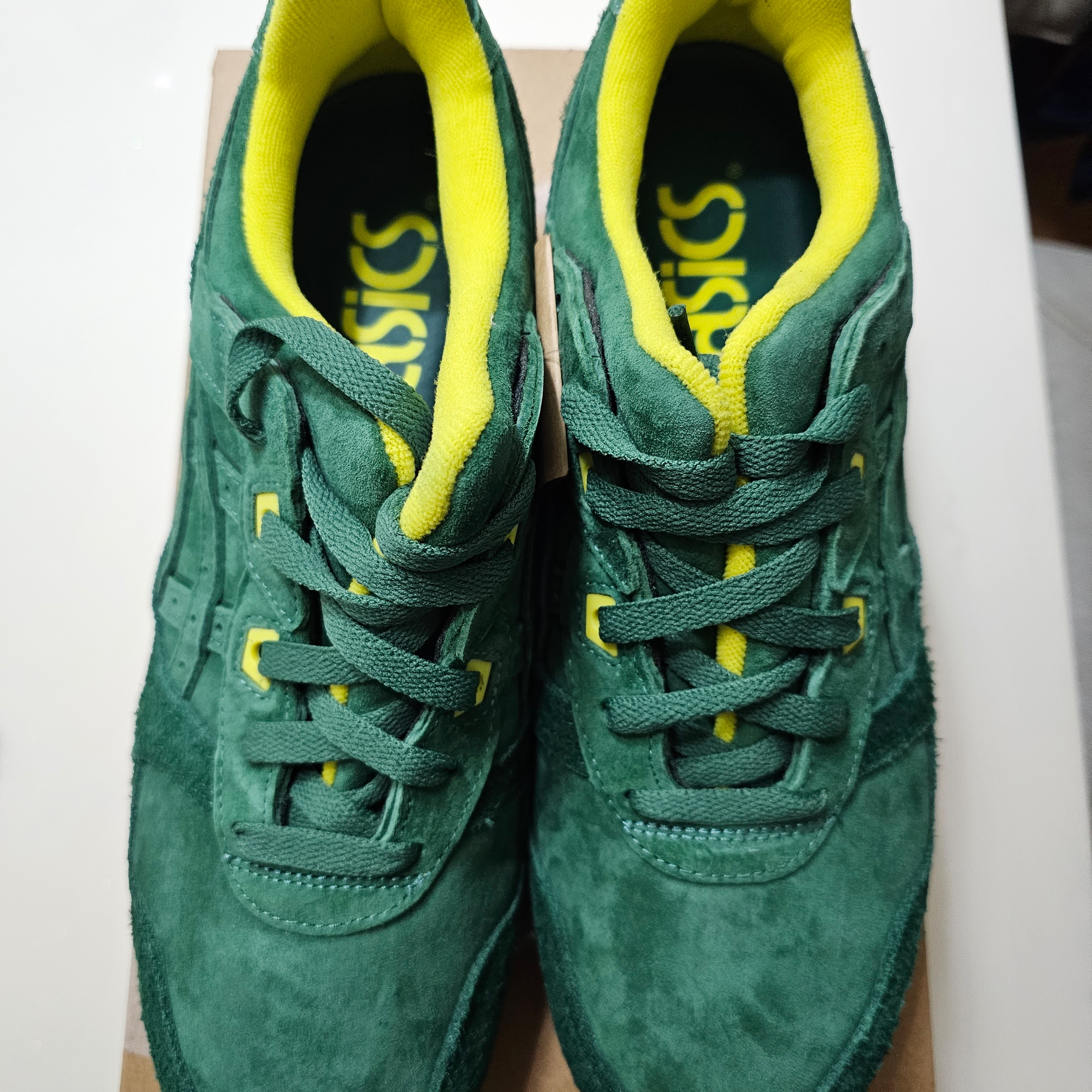 Asics Gel-Lyte III OG Shamrock Green 착용 스타일 - 1