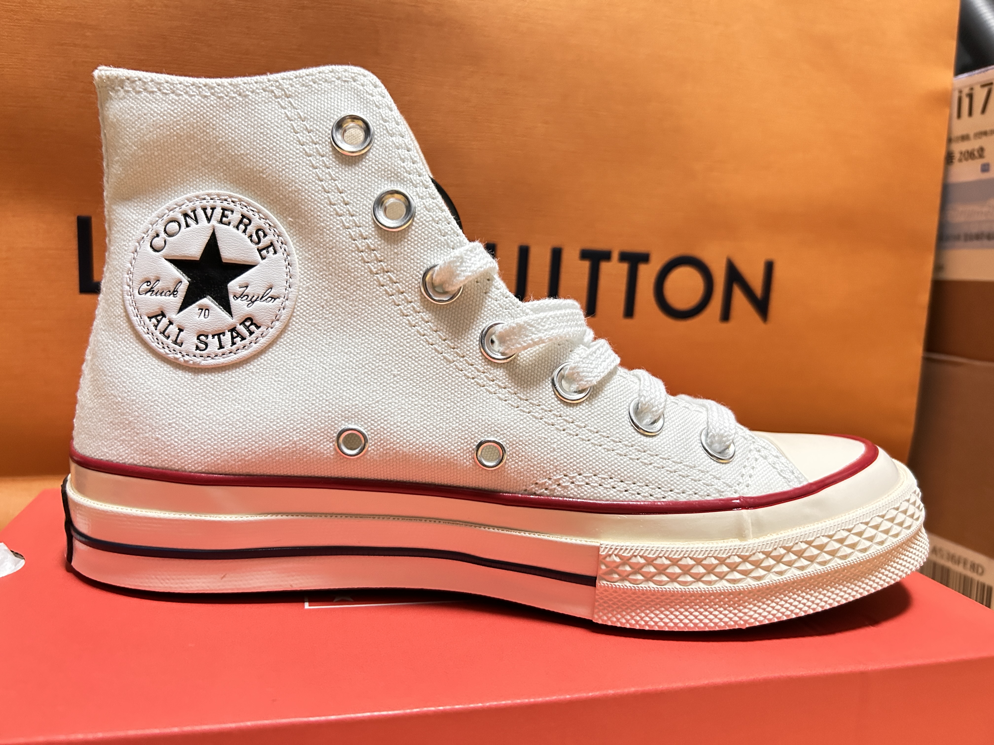 Converse Chuck 70 High Vintage Canvas White 착용 스타일