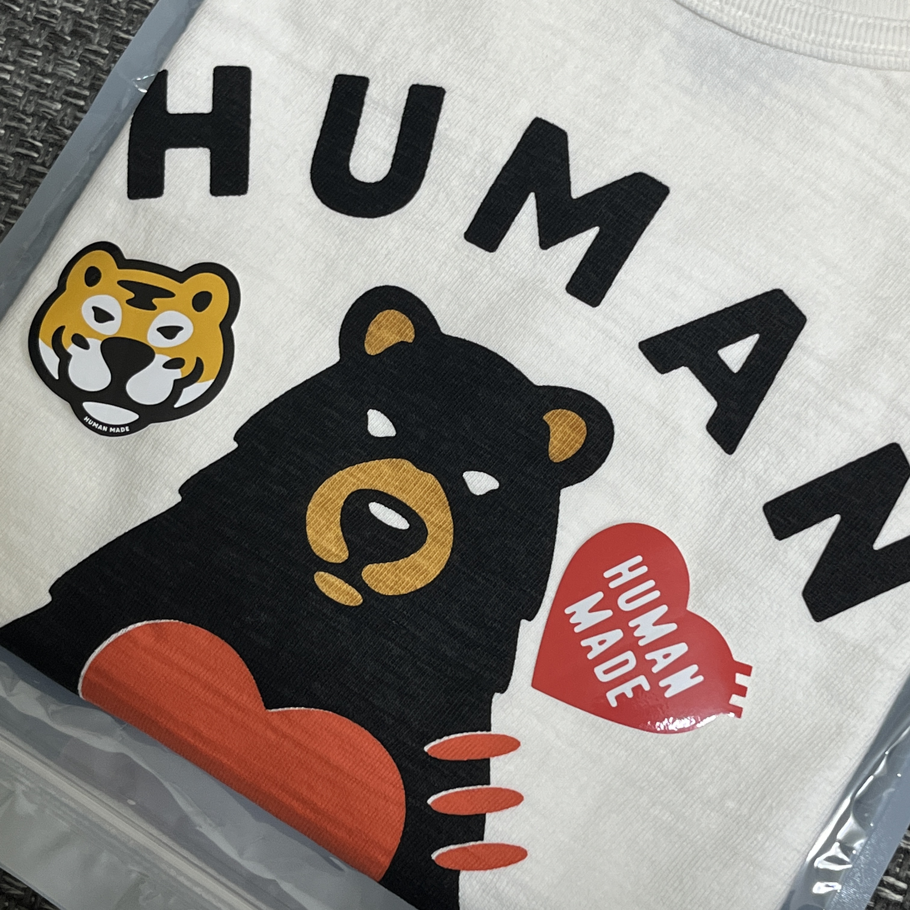 Human Made Graphic T-Shirt #13 White 착용 스타일 - 2