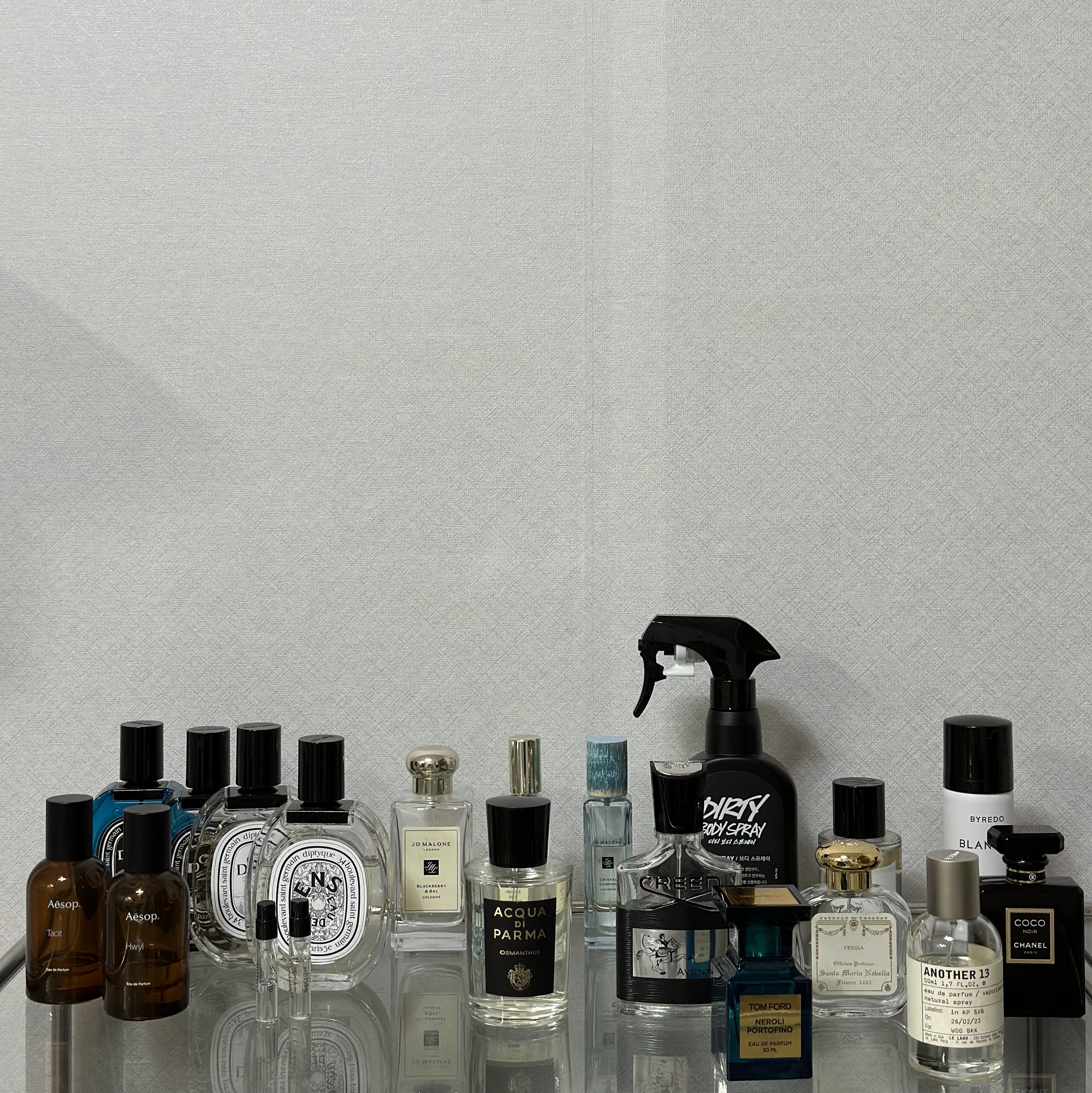 톰포드 네롤리 포르토피노 오 드 퍼퓸 30ml, 르라보 어나더 13 오 드 퍼퓸 50ml 착용 스타일